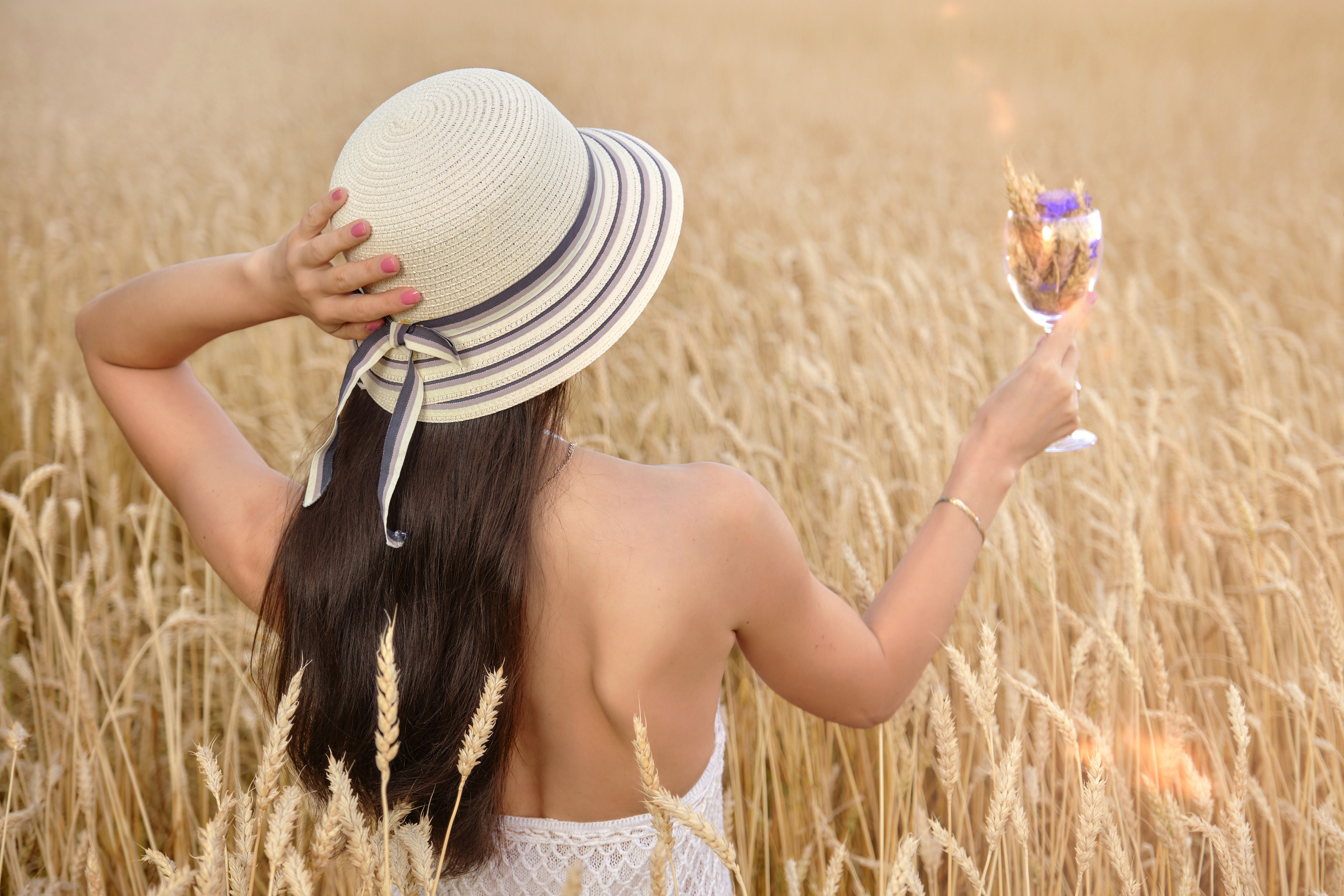 Фотосессия на природе, фотосессия в поле, фотосессия девушки, идеи для фотосессии