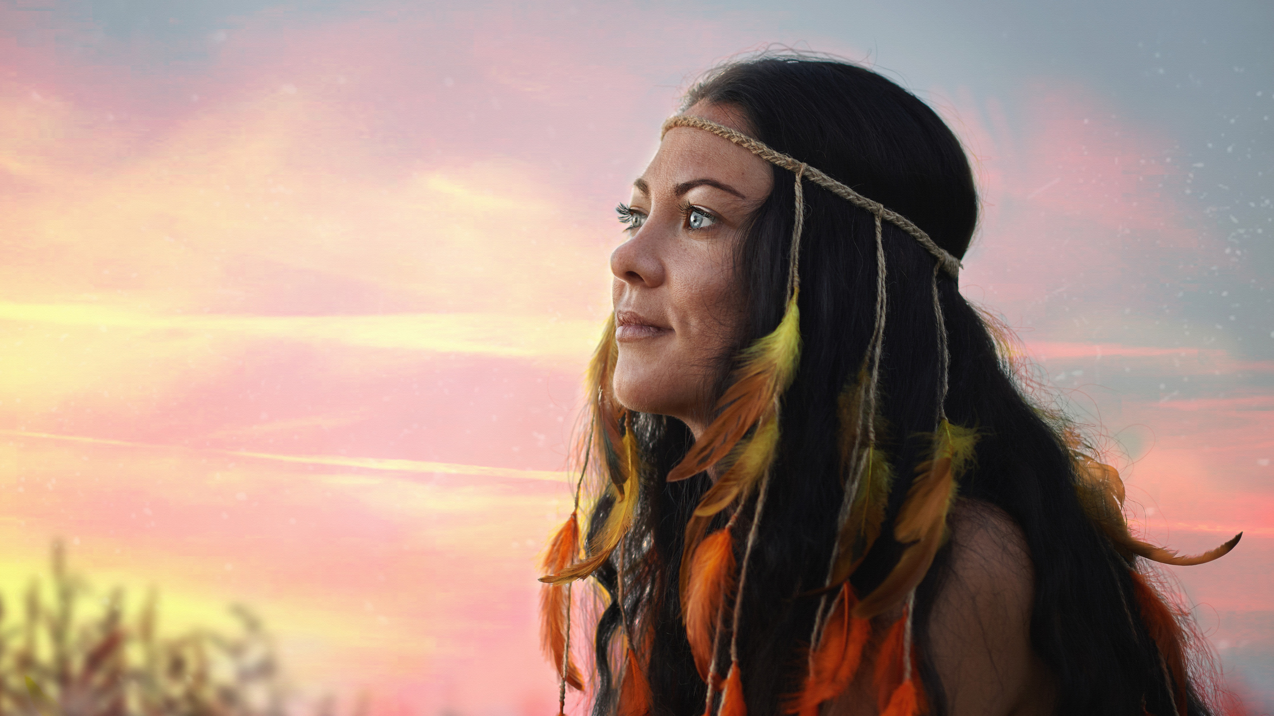 Летняя фотосессия на природе, в лесу, на улице. Семейная с детьми