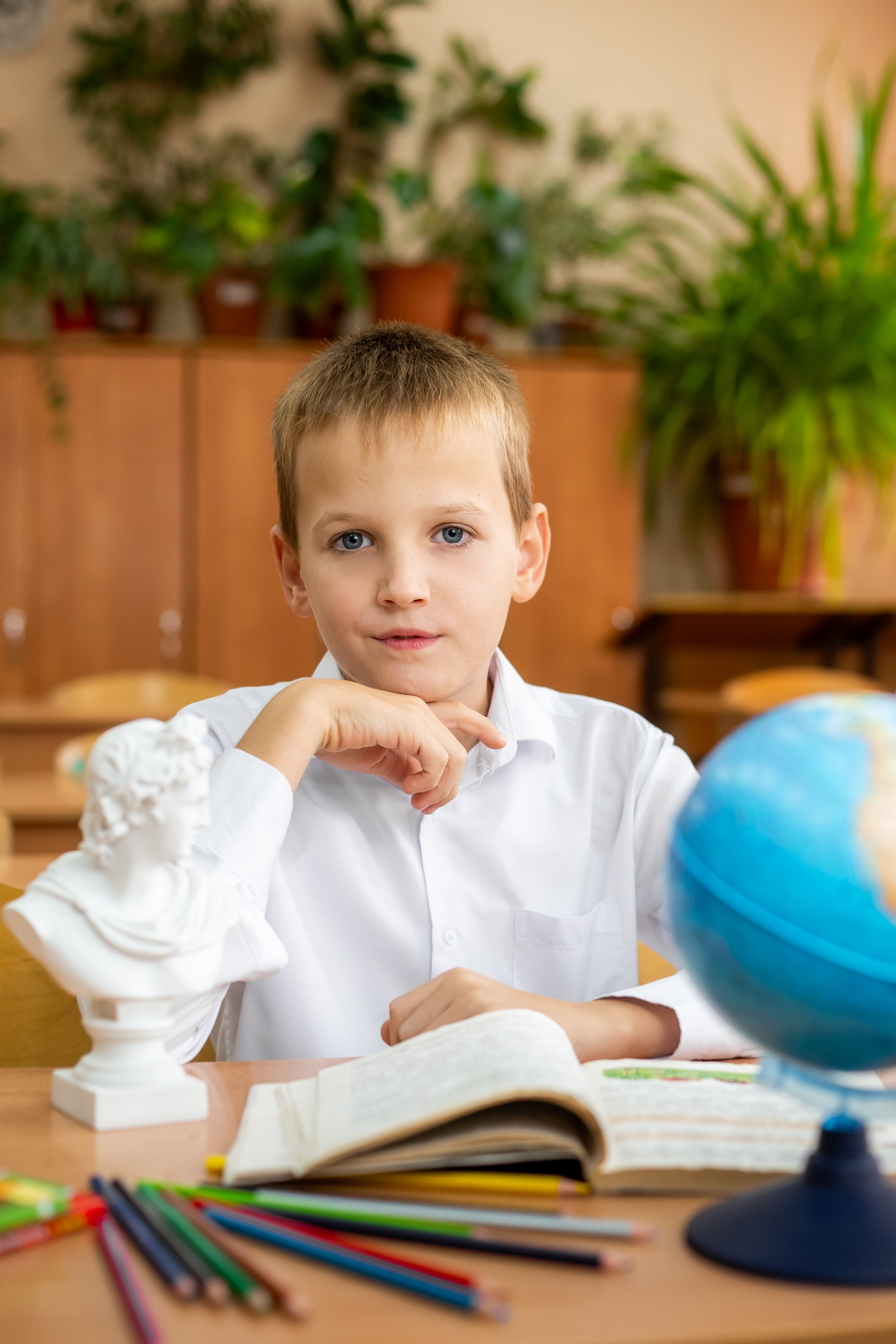 4 кл сьемка в Школе. Ольга Плаксина фотограф в Саратове