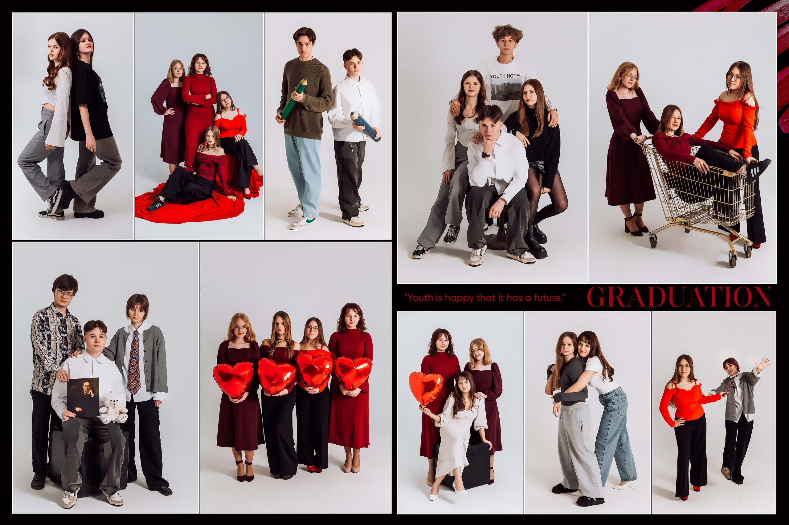 Студийные съемки — Циклорама. Школьный фотограф в Туле Светлана Привезенцева