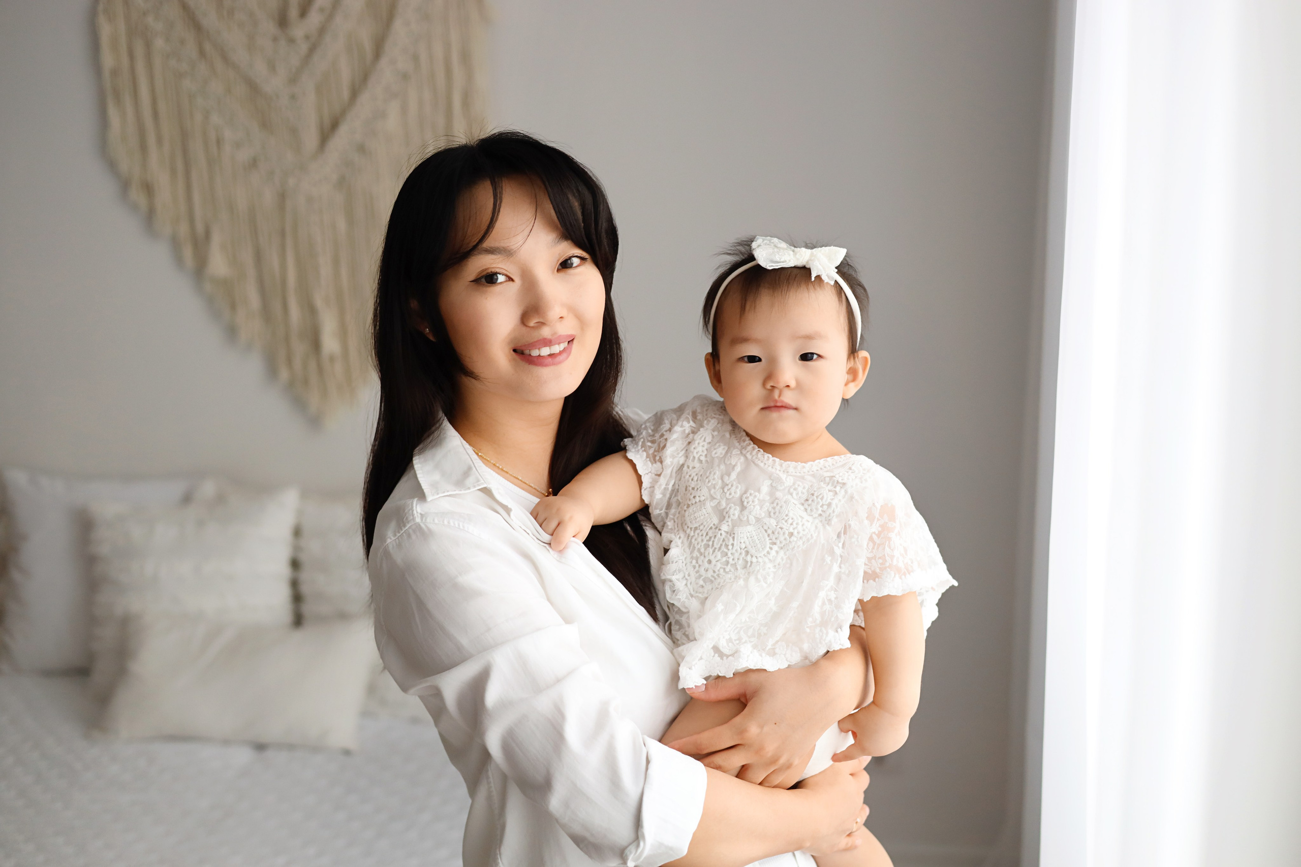 Фотосъемка одного годика Валерии. Фотограф новорожденных Москва. Ньюборн фотограф Москва