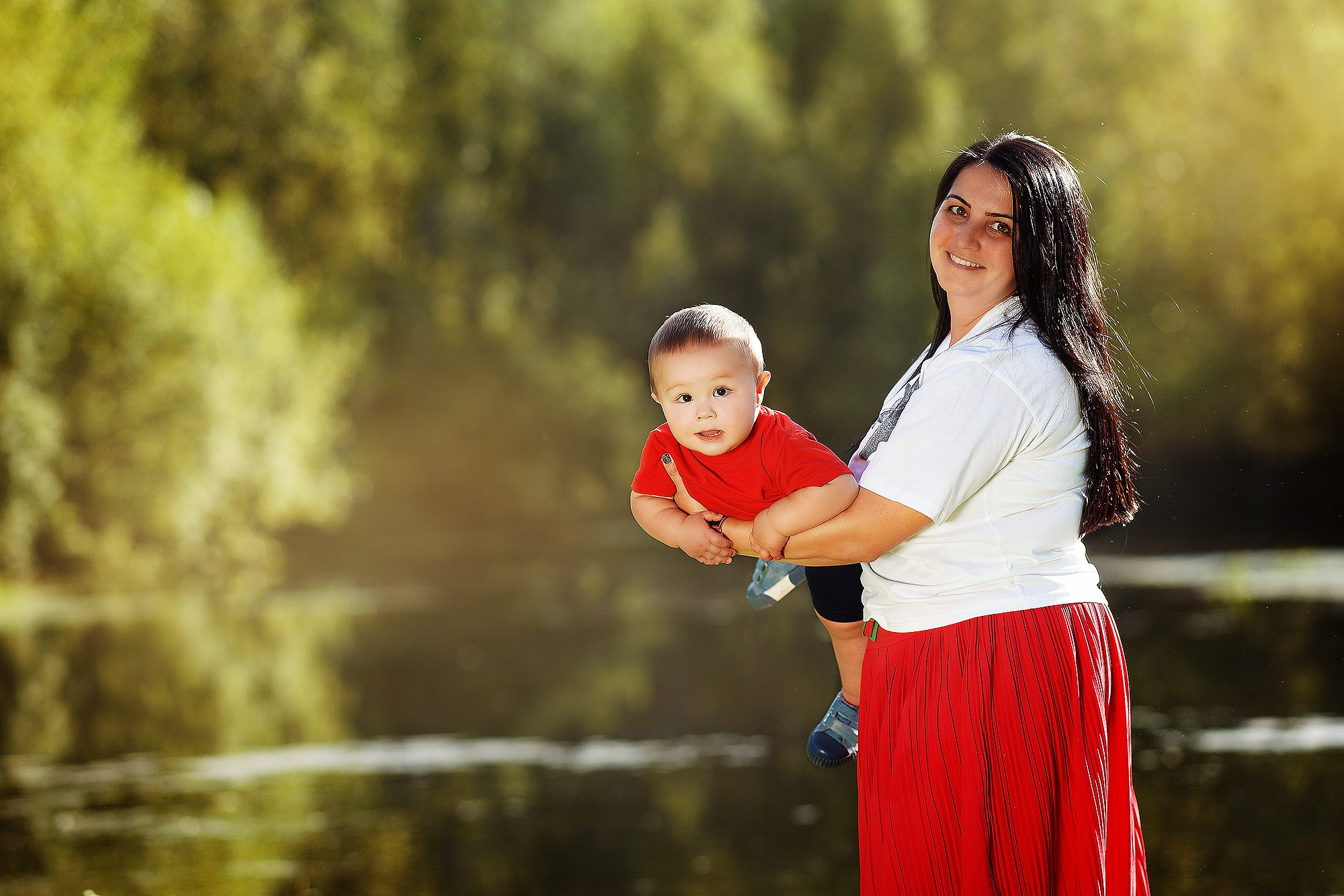 Семейная съёмка на природе. Семейный фотограф г. Новокузнецк Юлия Машникова