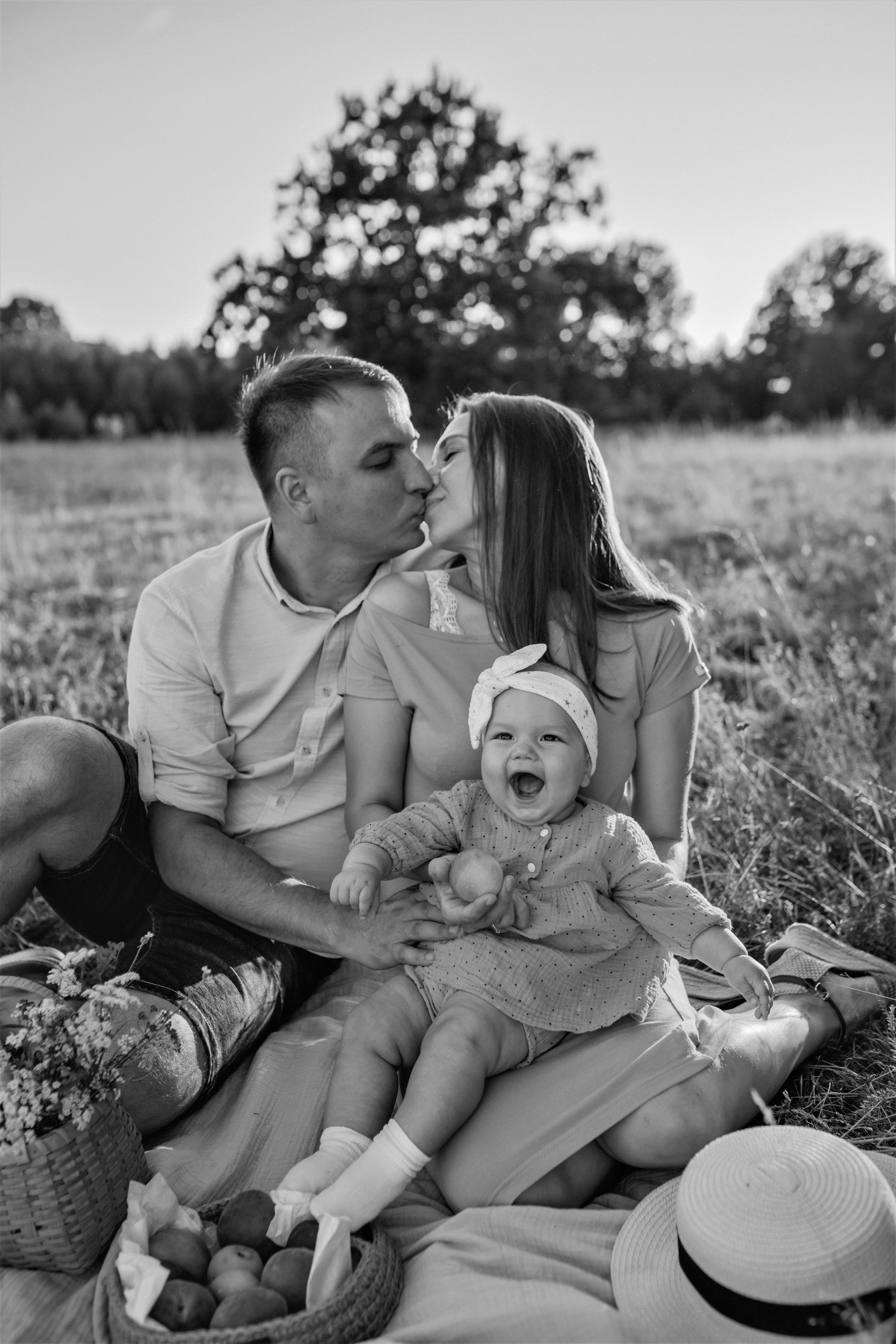 Нежность в полях. Семейный фотограф в Казани Шамгулова Марина