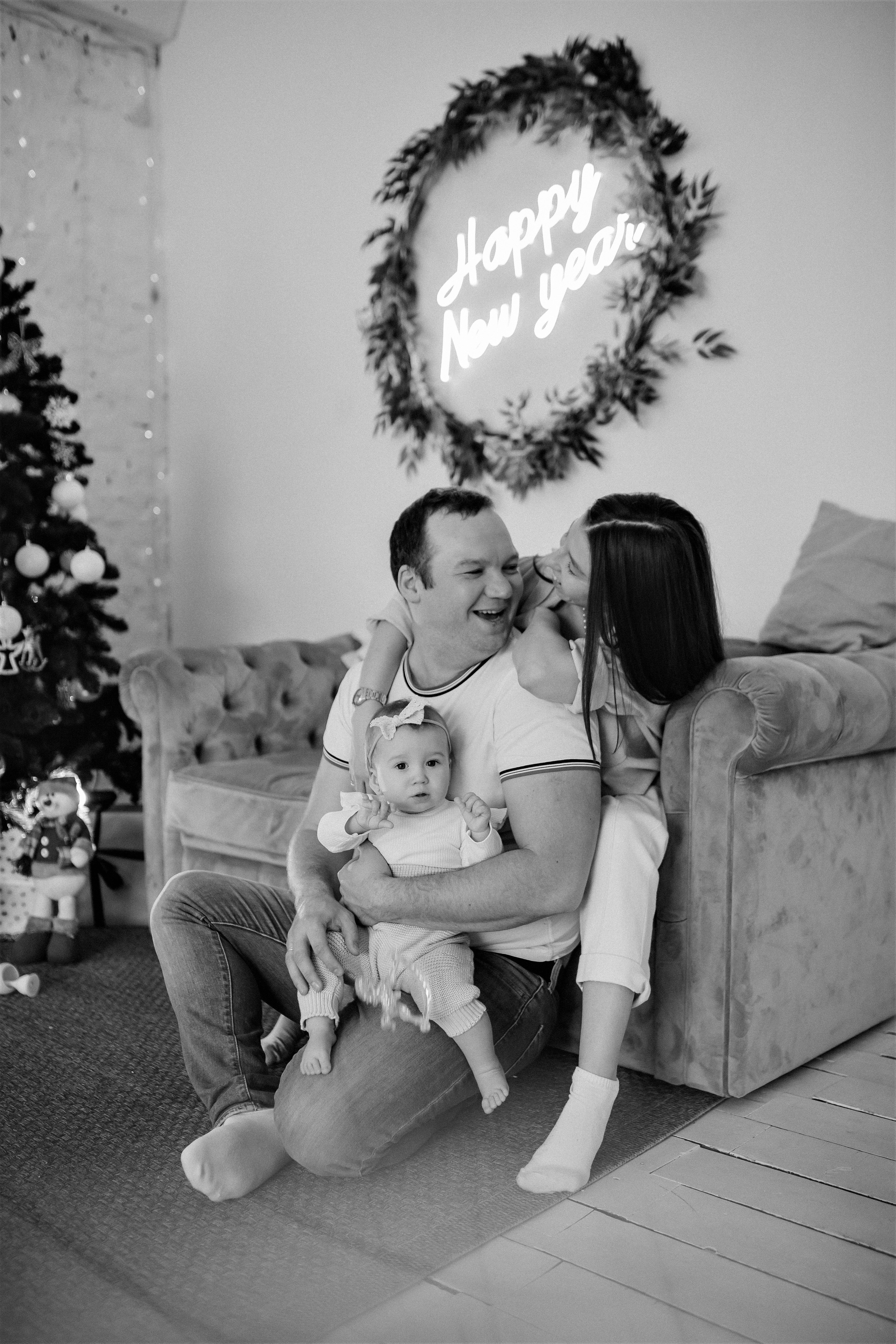 Первый новый год. Семейный фотограф в Казани Шамгулова Марина