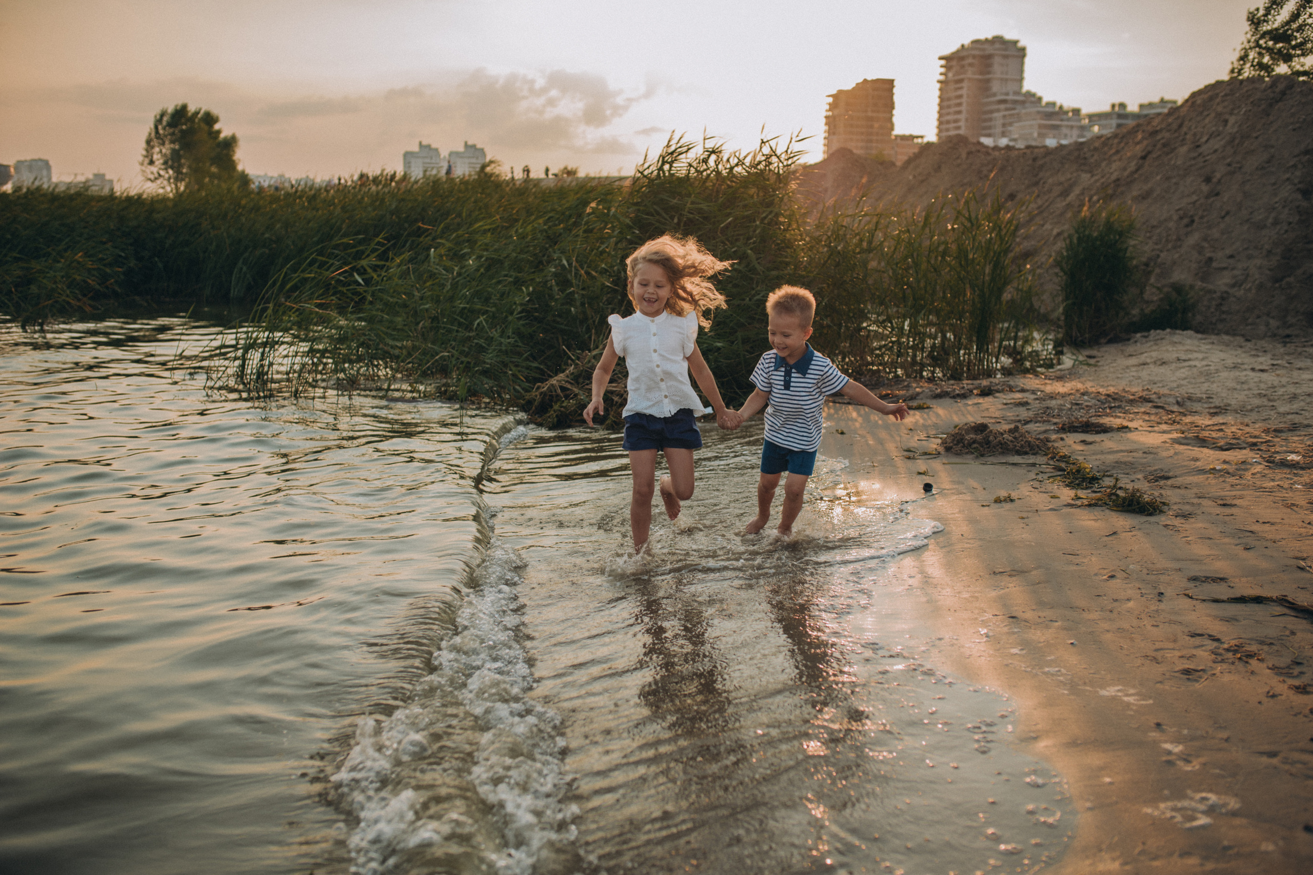 Отражаясь в закате. Семейный фотограф в Казани Шамгулова Марина