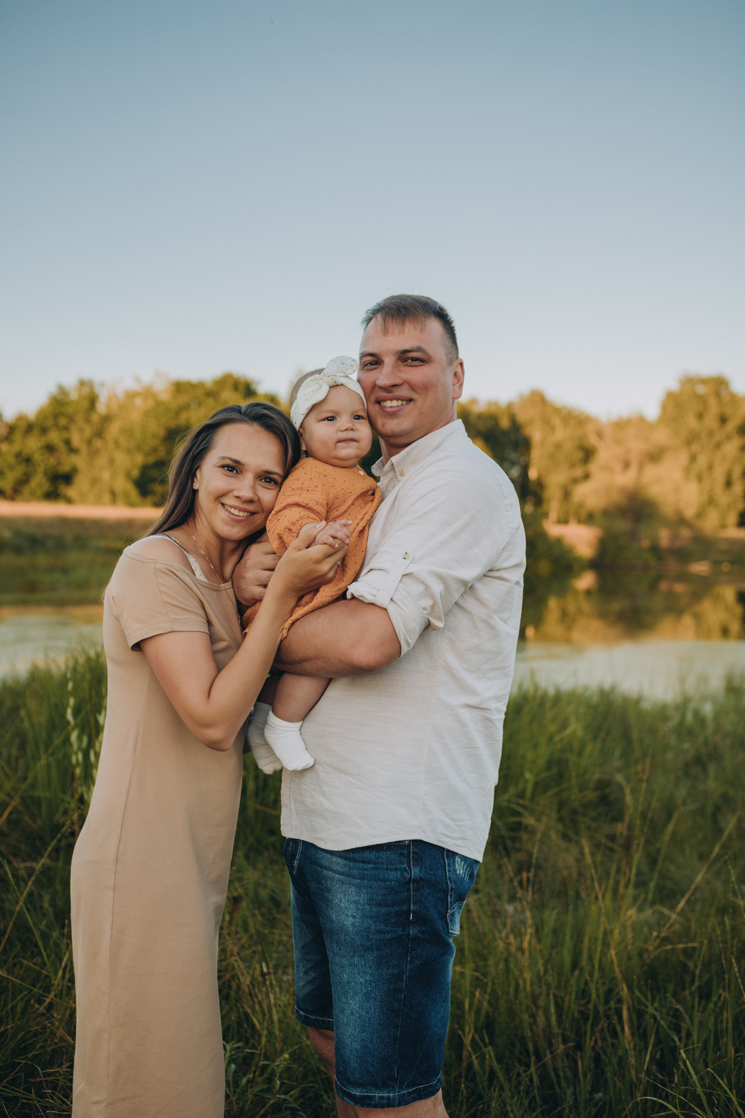 Нежность в полях. Семейный фотограф в Казани Шамгулова Марина