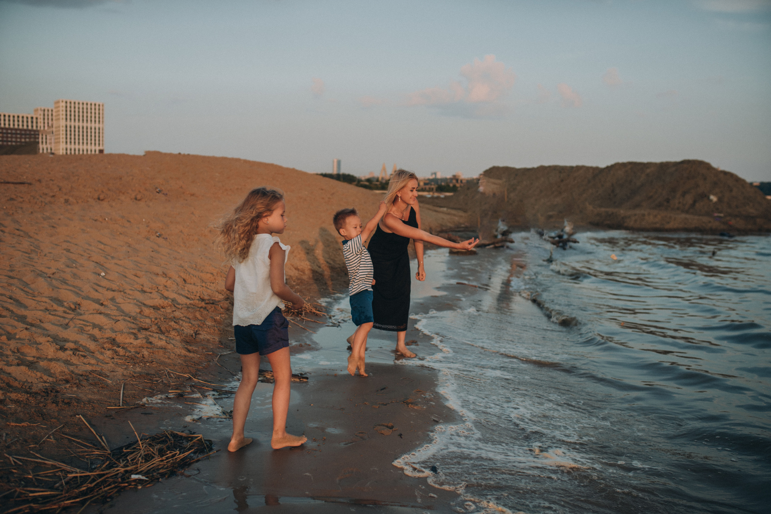 Отражаясь в закате. Семейный фотограф в Казани Шамгулова Марина