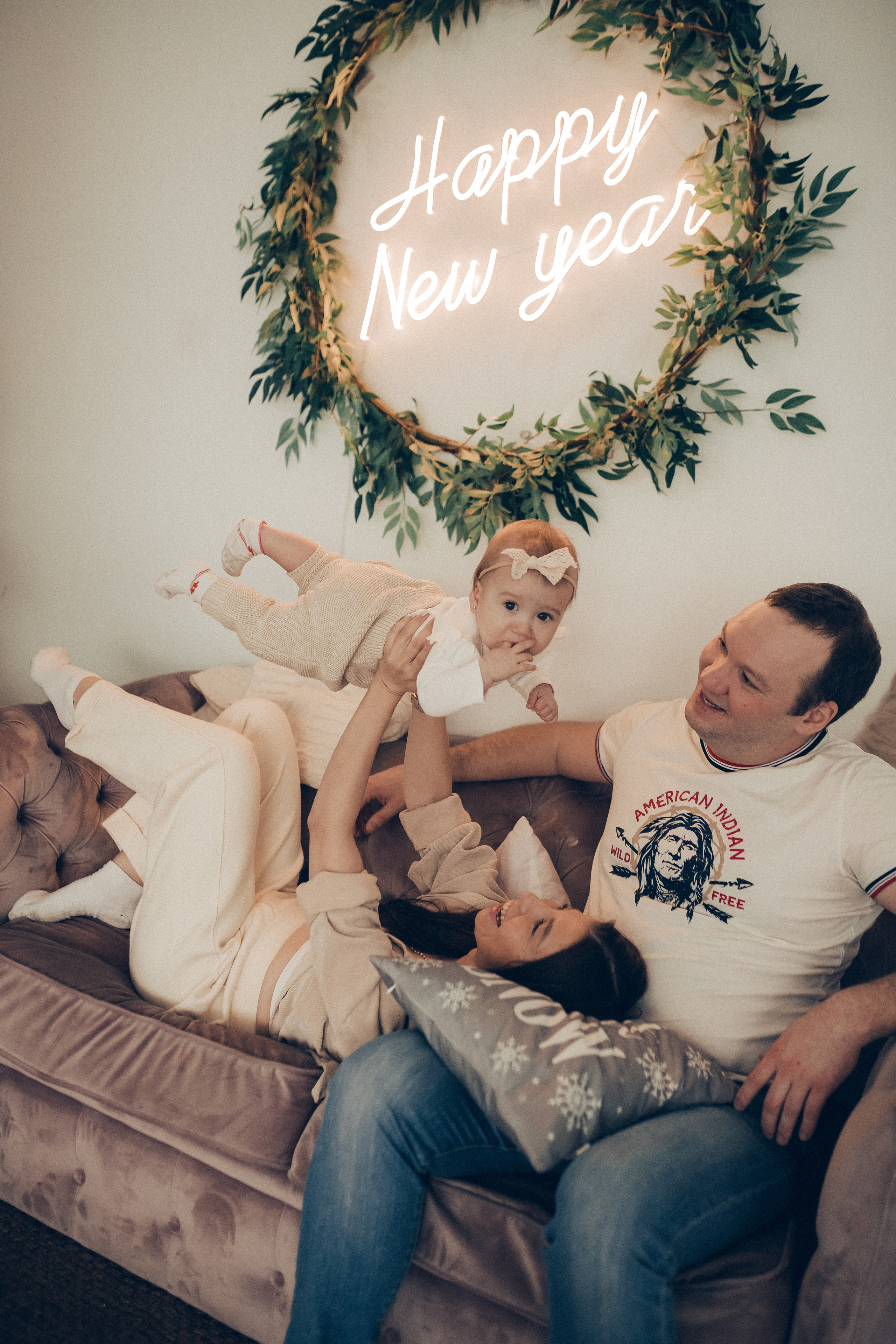 Первый новый год. Семейный фотограф в Казани Шамгулова Марина