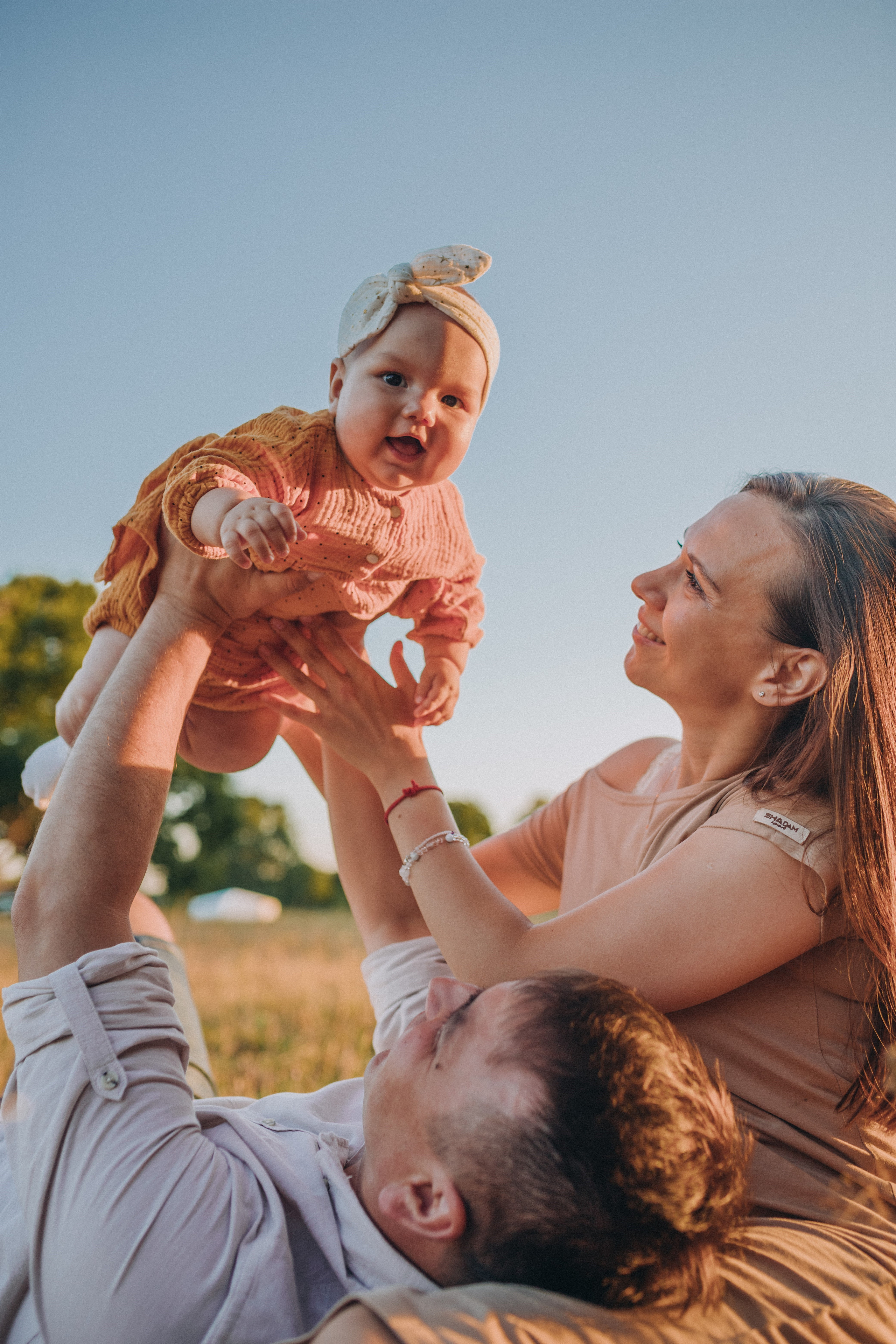 Нежность в полях. Семейный фотограф в Казани Шамгулова Марина