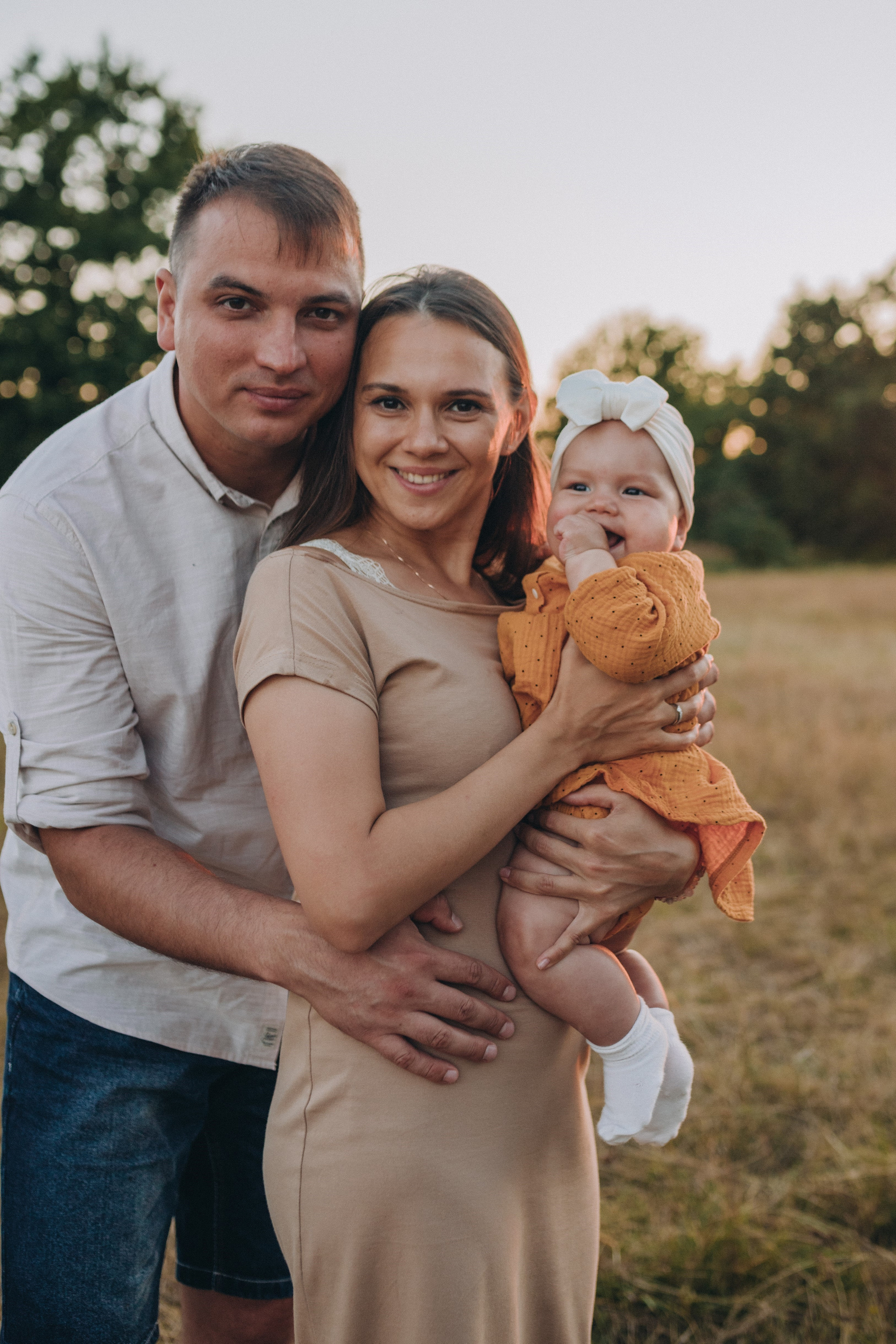 Нежность в полях. Семейный фотограф в Казани Шамгулова Марина