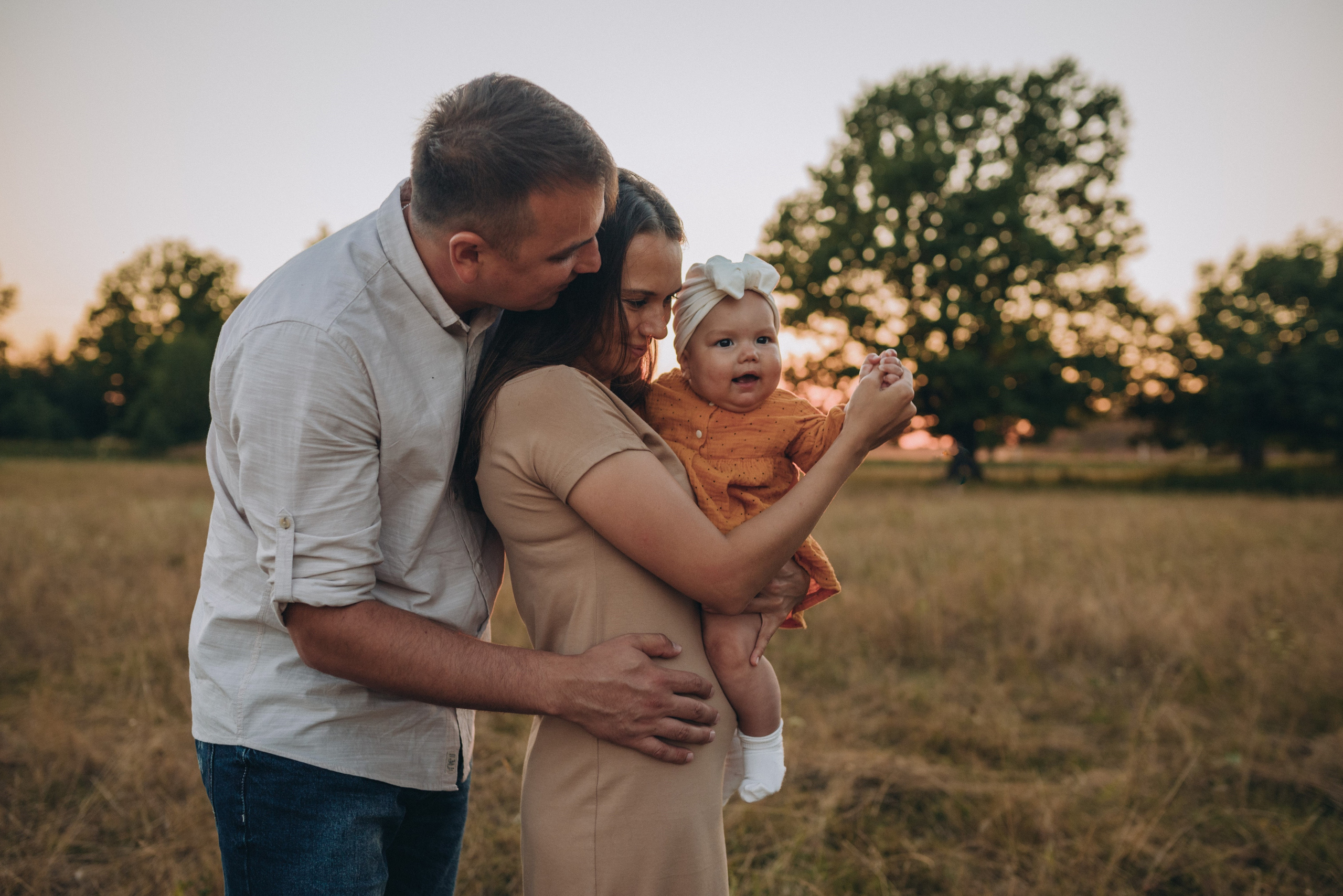 Нежность в полях. Семейный фотограф в Казани Шамгулова Марина