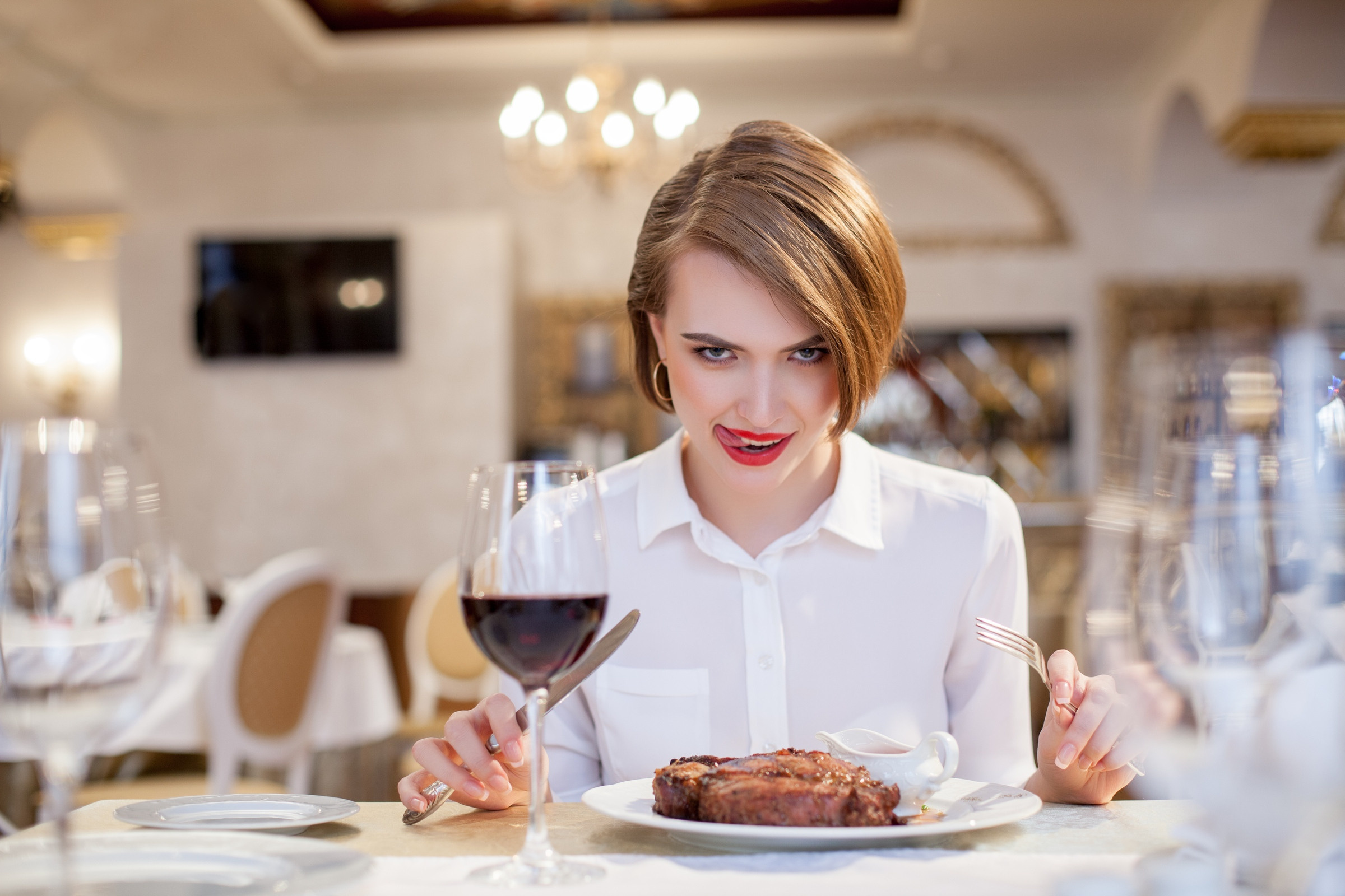 Рекламная съемка ресторана "Россия"