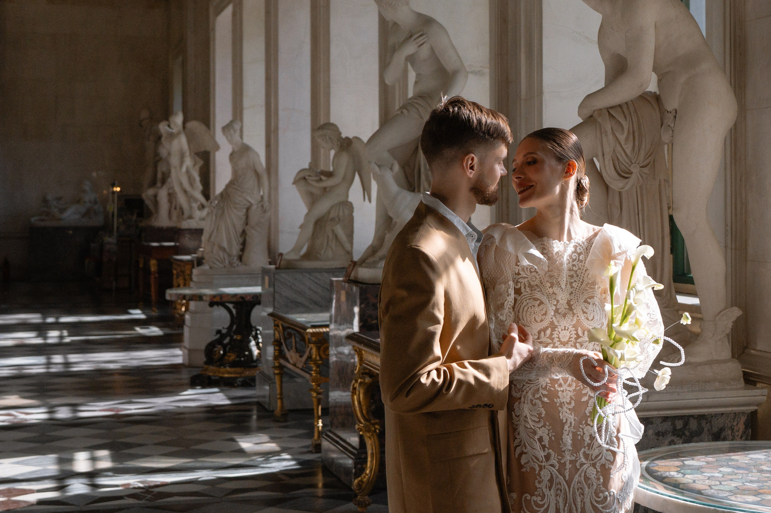 Любовь в Эрмитаже. Свадебный фотограф в Уфе Лилия Сова