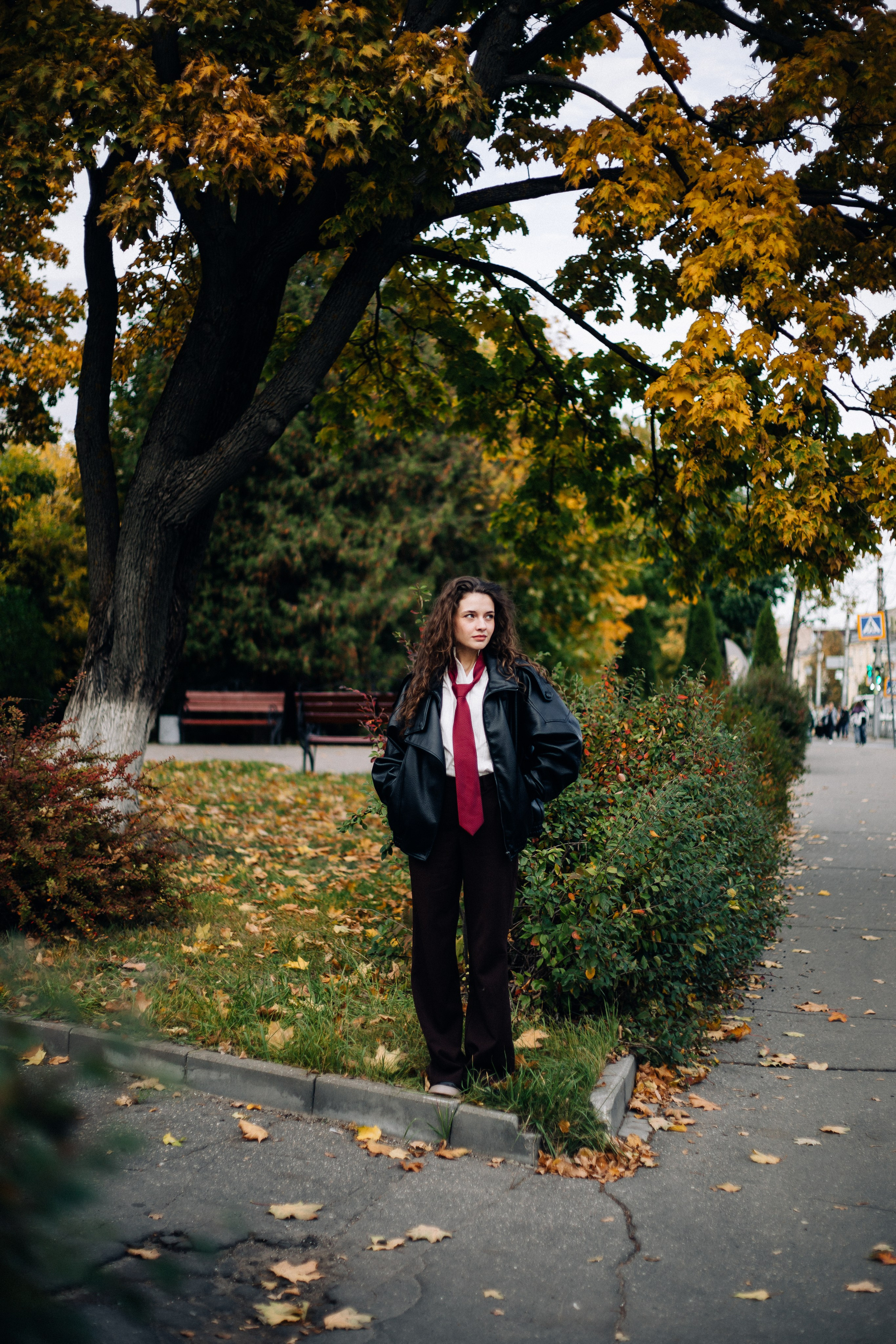 Осенняя прогулка в городе. Портретный фотограф в Иванове Ольга Гуральник