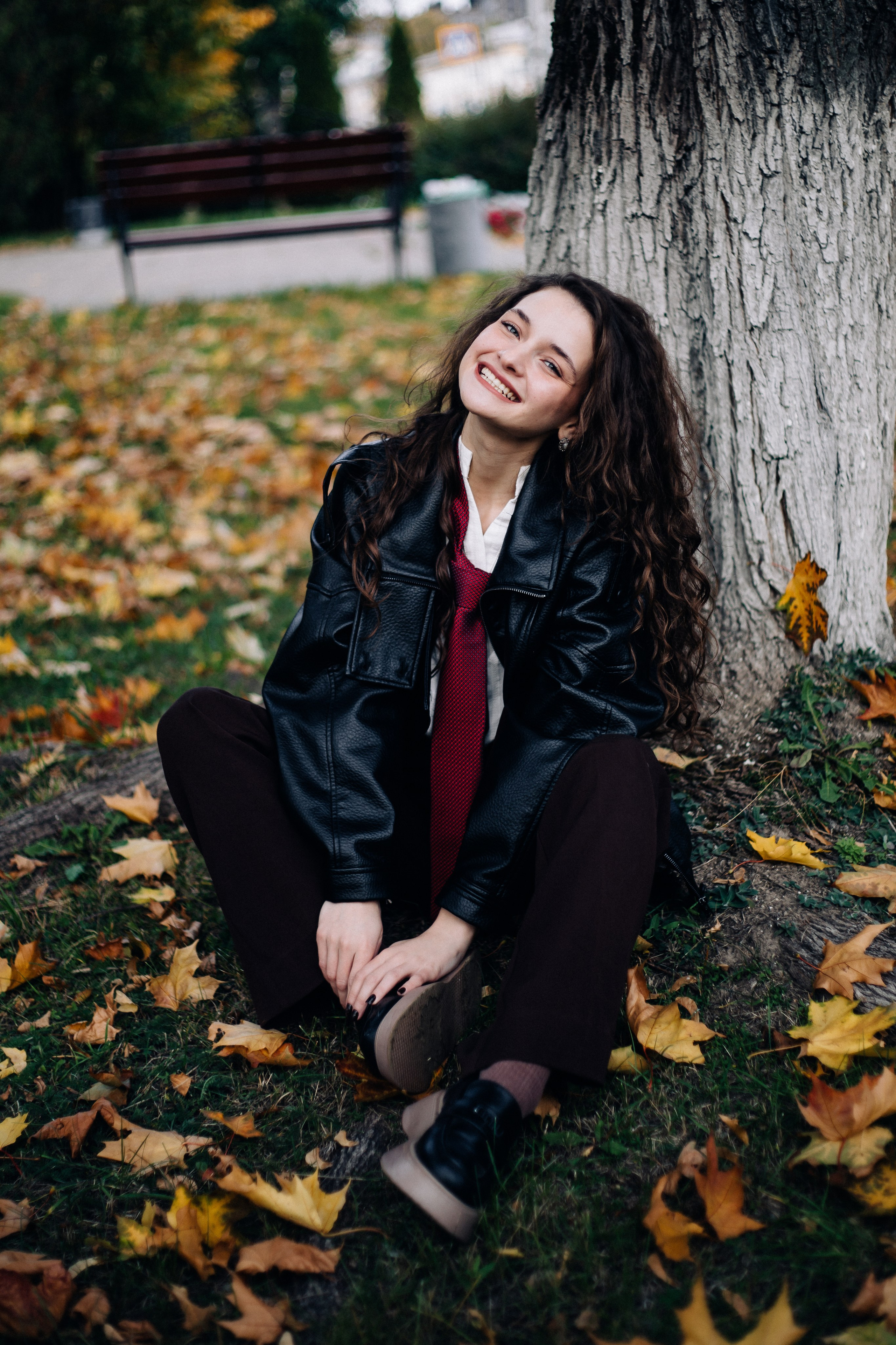 Осенняя прогулка в городе. Портретный фотограф в Иванове Ольга Гуральник