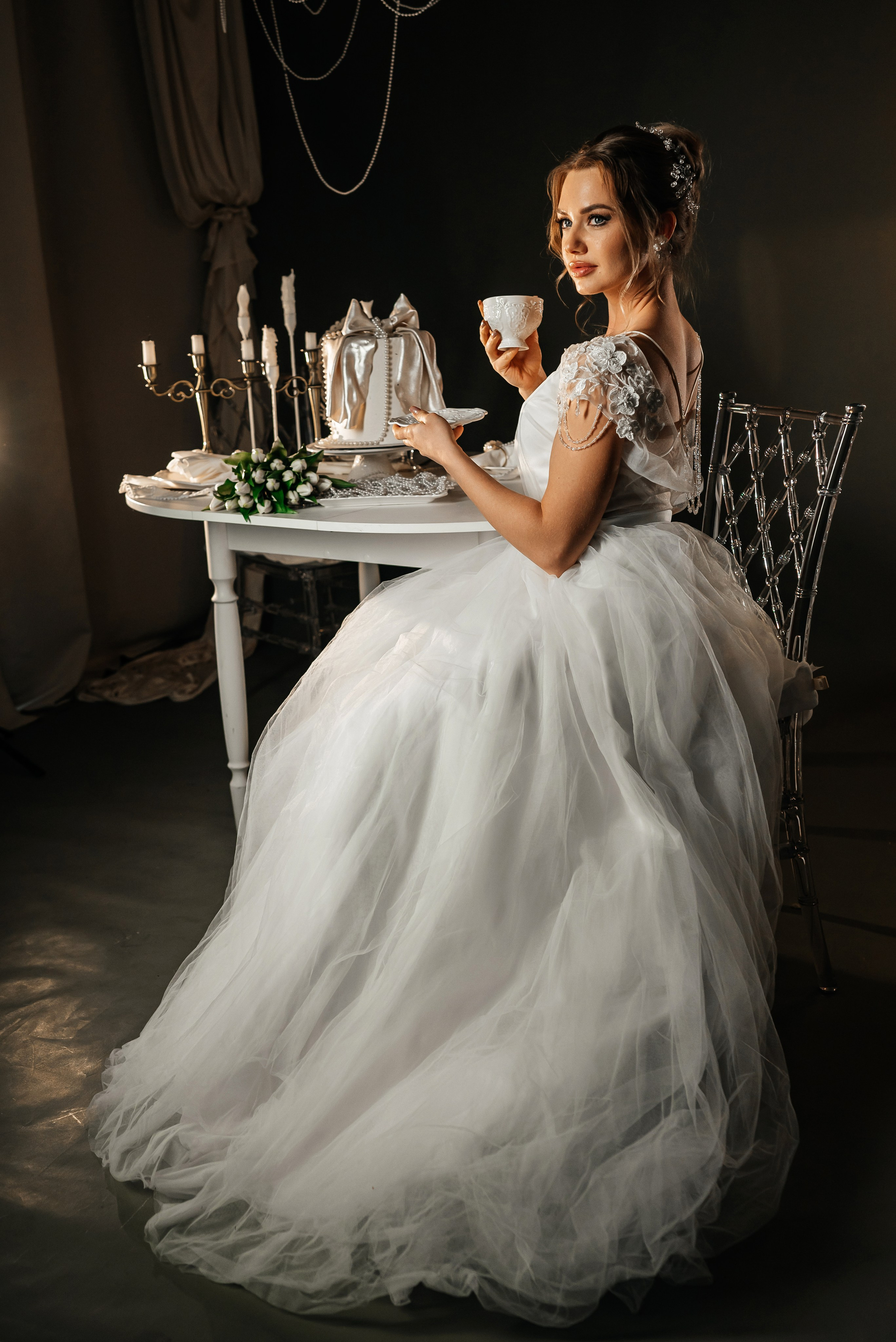 Невеста в фотостудии. Фотограф в Каменске-Шахтинском Ольга Сагал