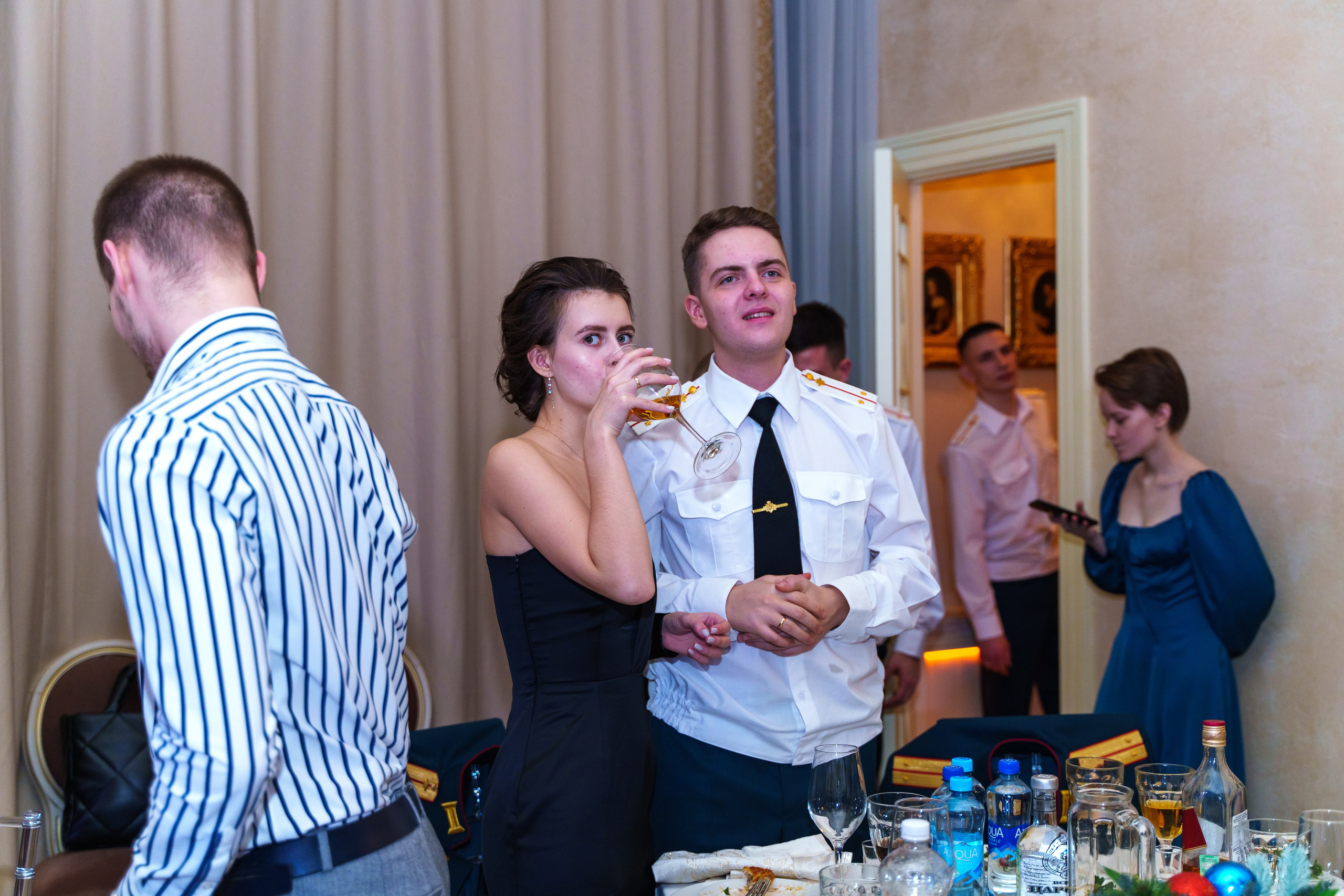 Фотосъемка выпуска военной академии и вручение дипломов