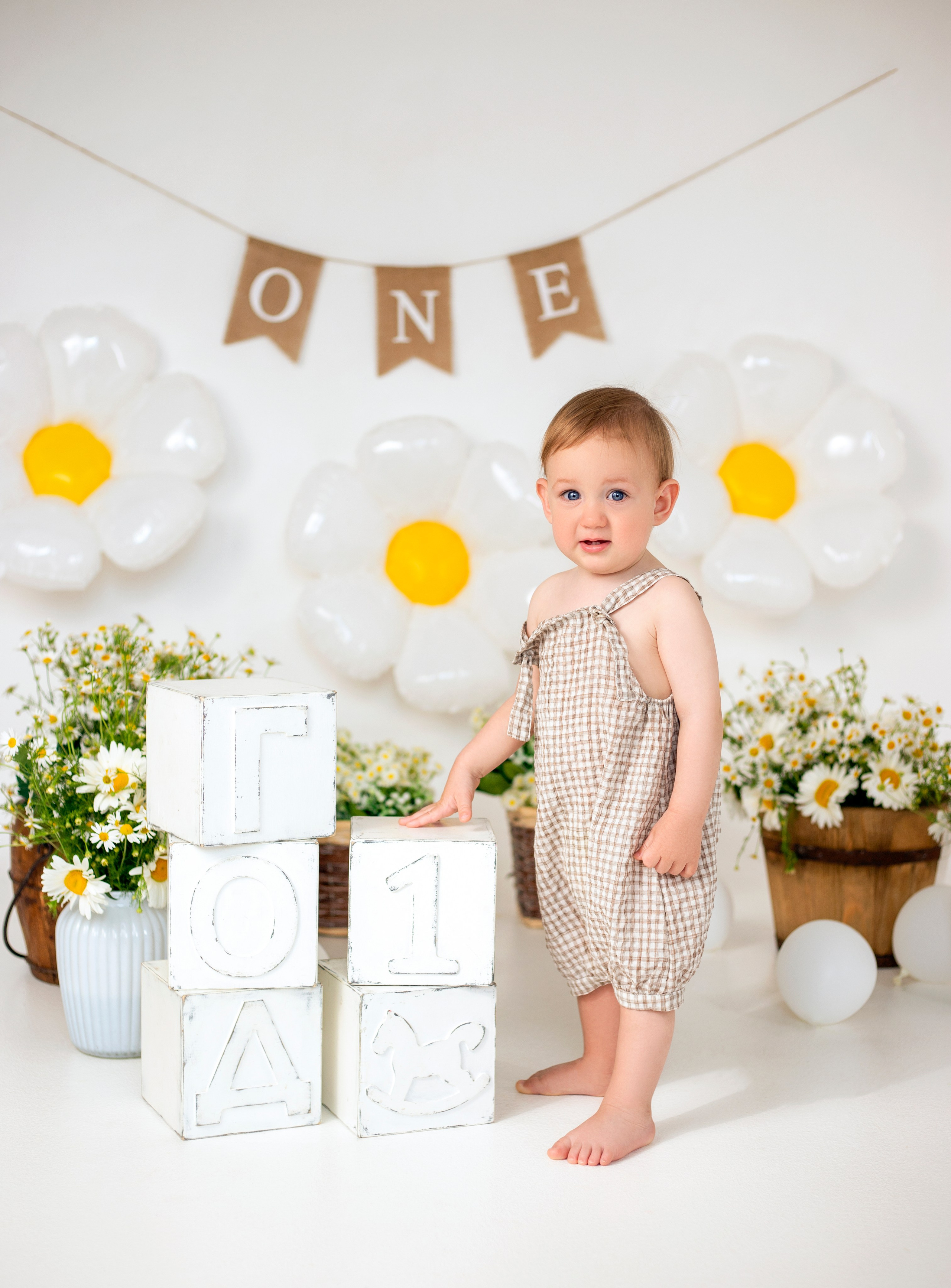 Паша Первый годик. Фотограф беременных и новорождённых в Краснодаре