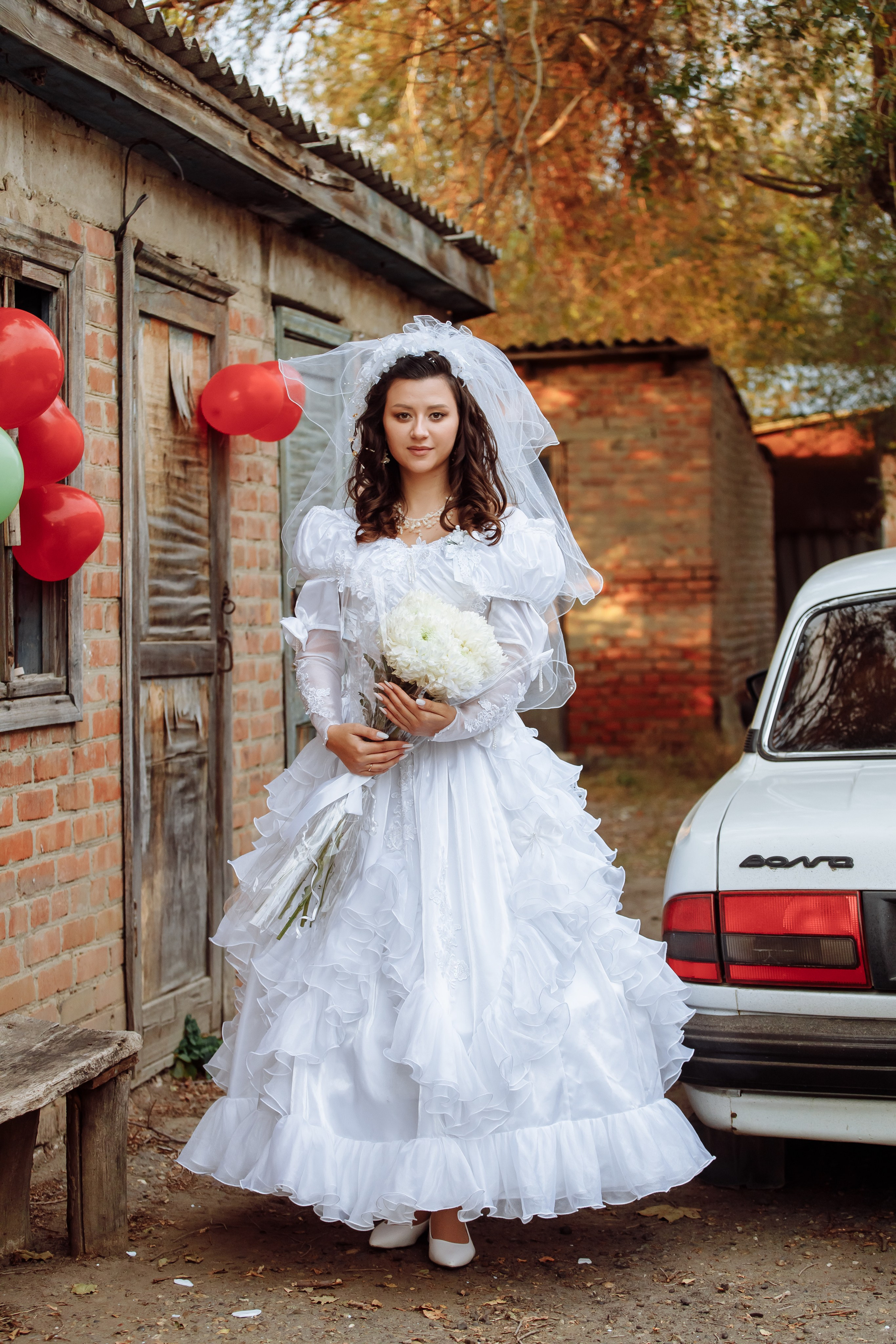 Свадебная фотосессия в стиле 90-х. Свадебный и семейный фотограф в Краснодарском крае Мария Данилкина