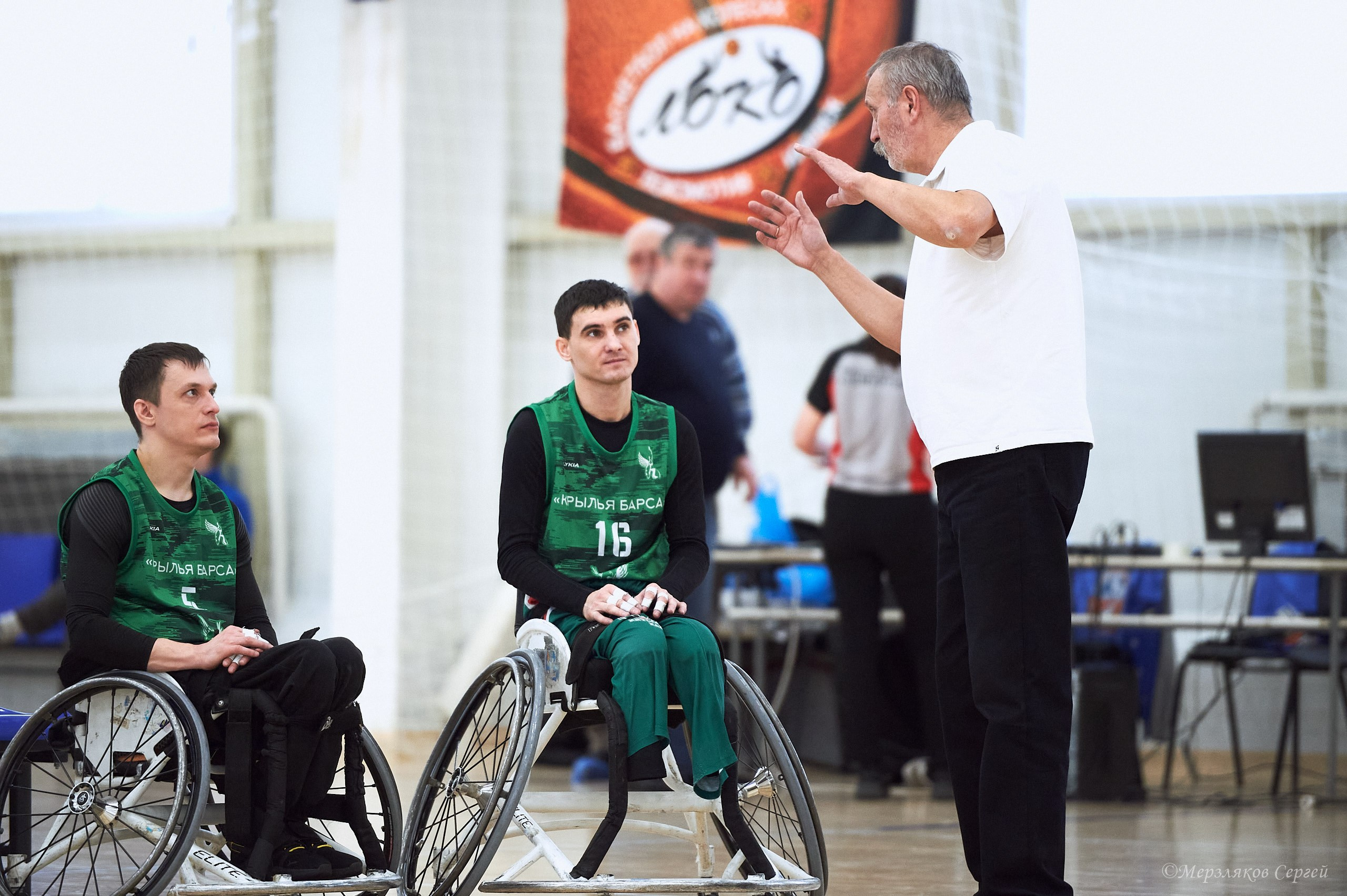 X традиционный Рождественский турнир по баскетболу на колясках. Ижевск. Спортивный репортажный фотограф в Ижевске Сергей Мерзляков