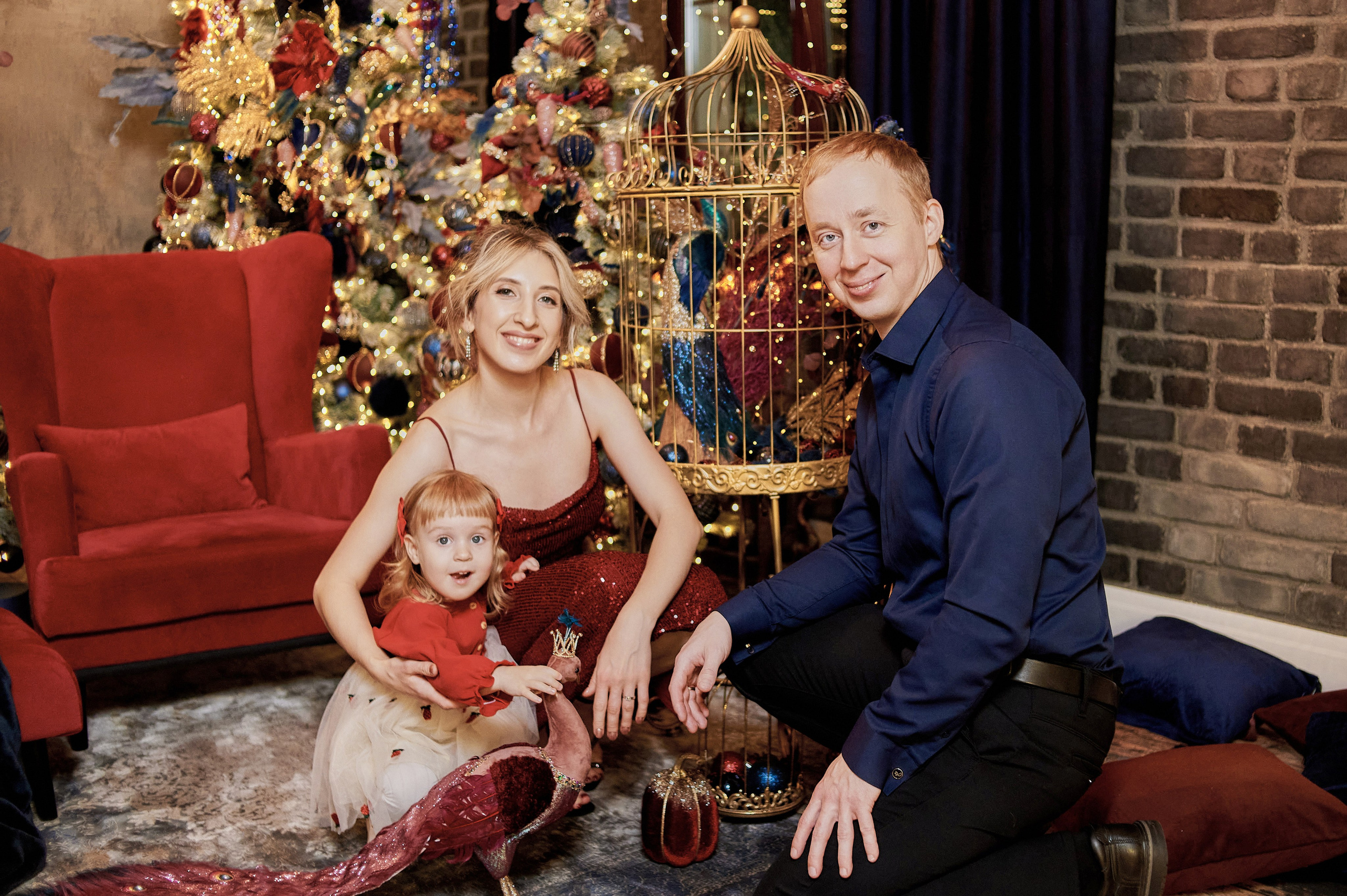 Новогодняя история. Семейный и детский фотограф в г. Ногинске Ангелина Хасанова