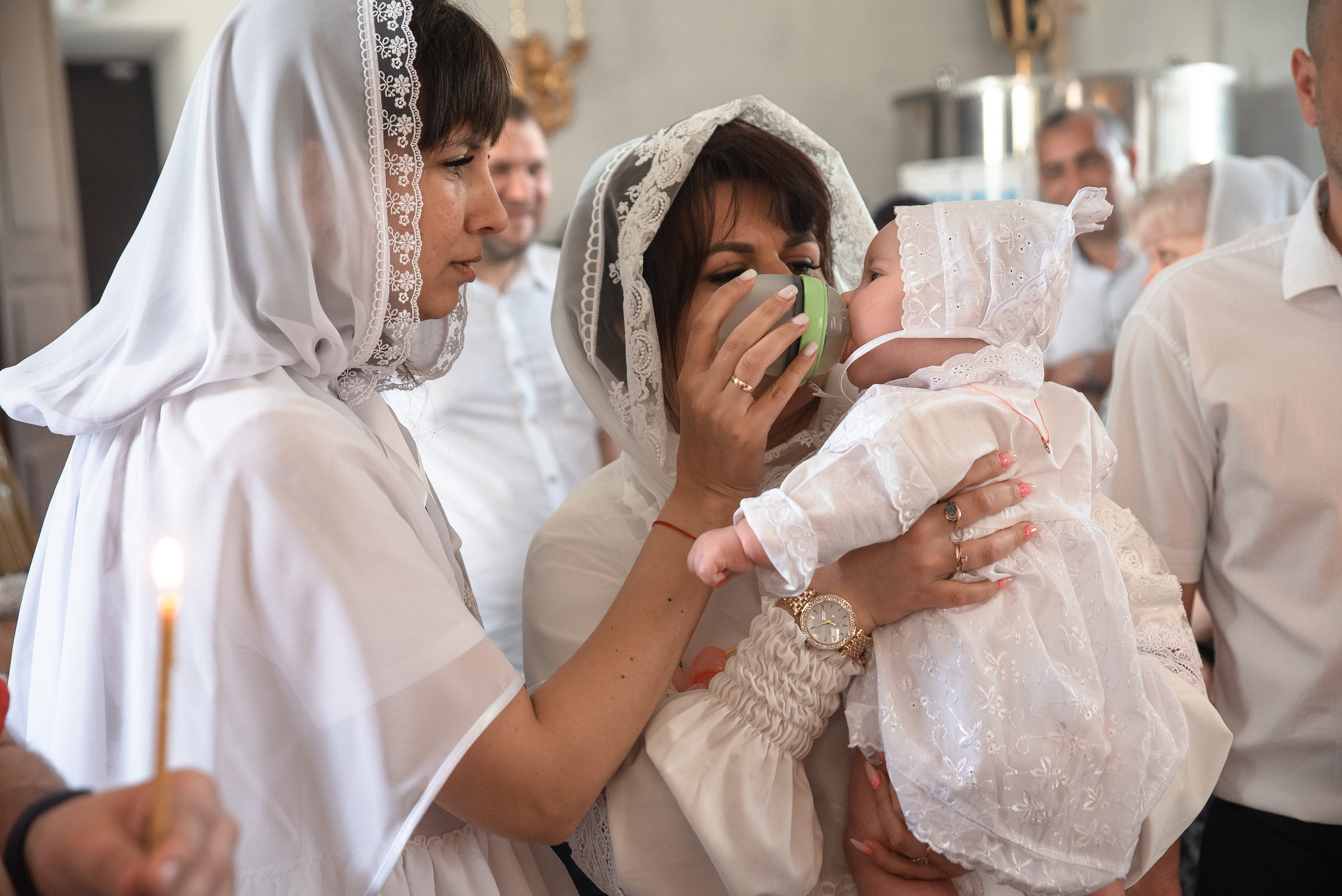 Крещение Евы. Фотограф Таинства Крещения в Саратове Ильченко Артем