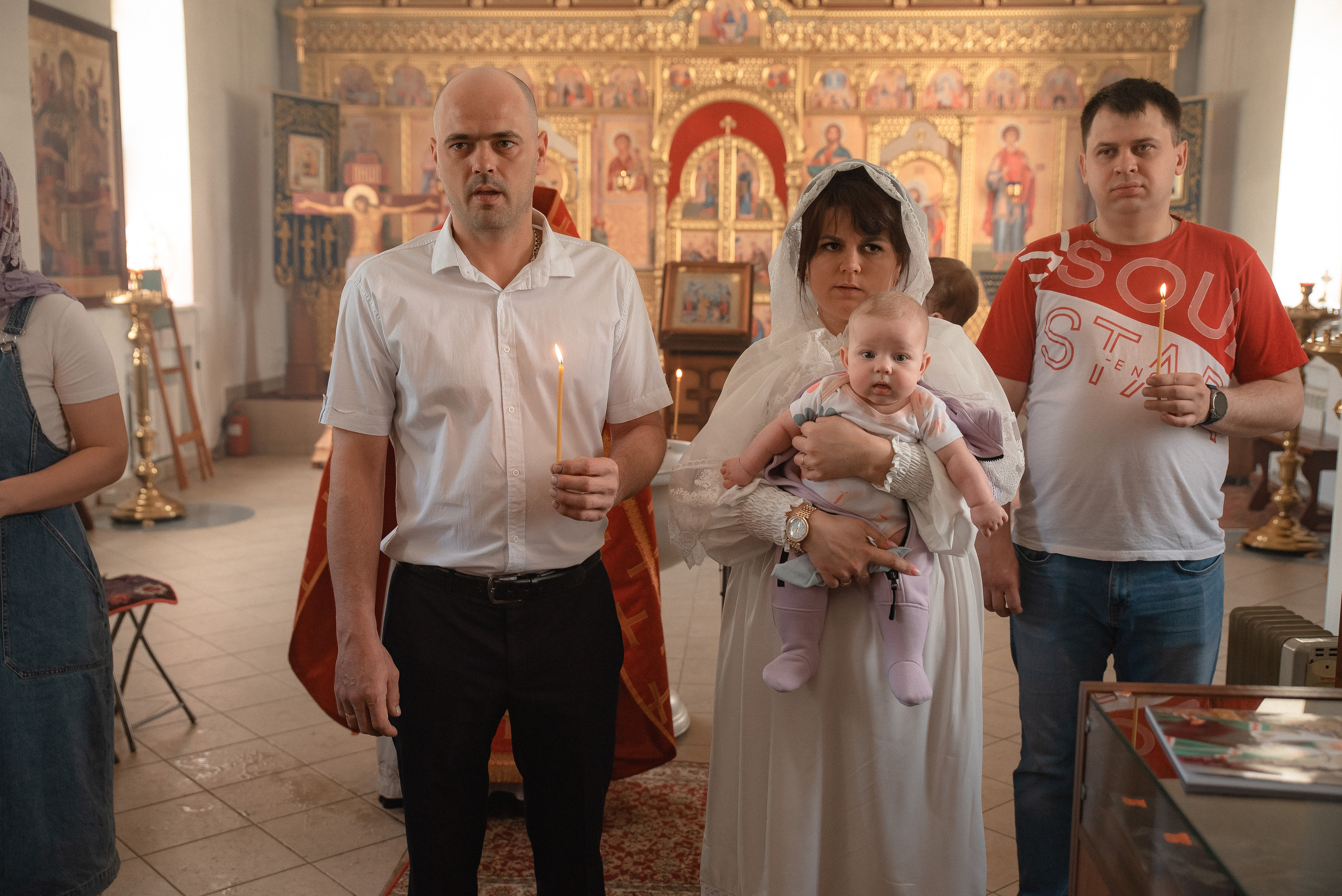 Крещение Евы. Фотограф Таинства Крещения в Саратове Ильченко Артем