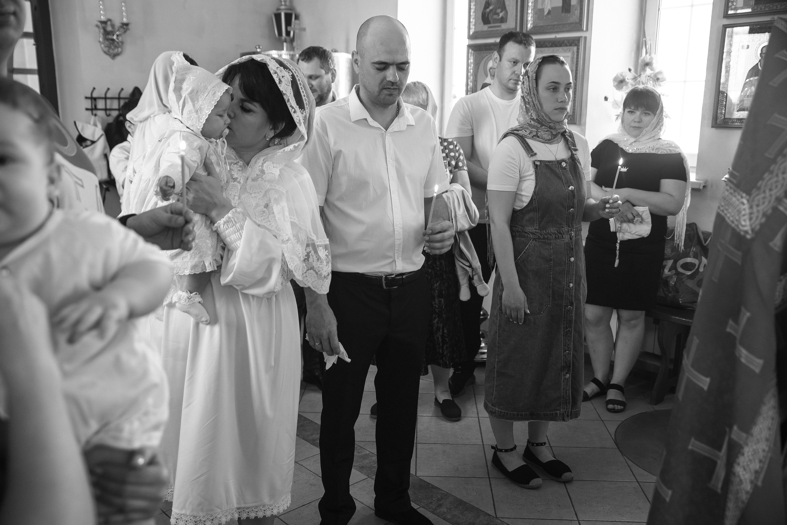 Крещение Евы. Фотограф Таинства Крещения в Саратове Ильченко Артем