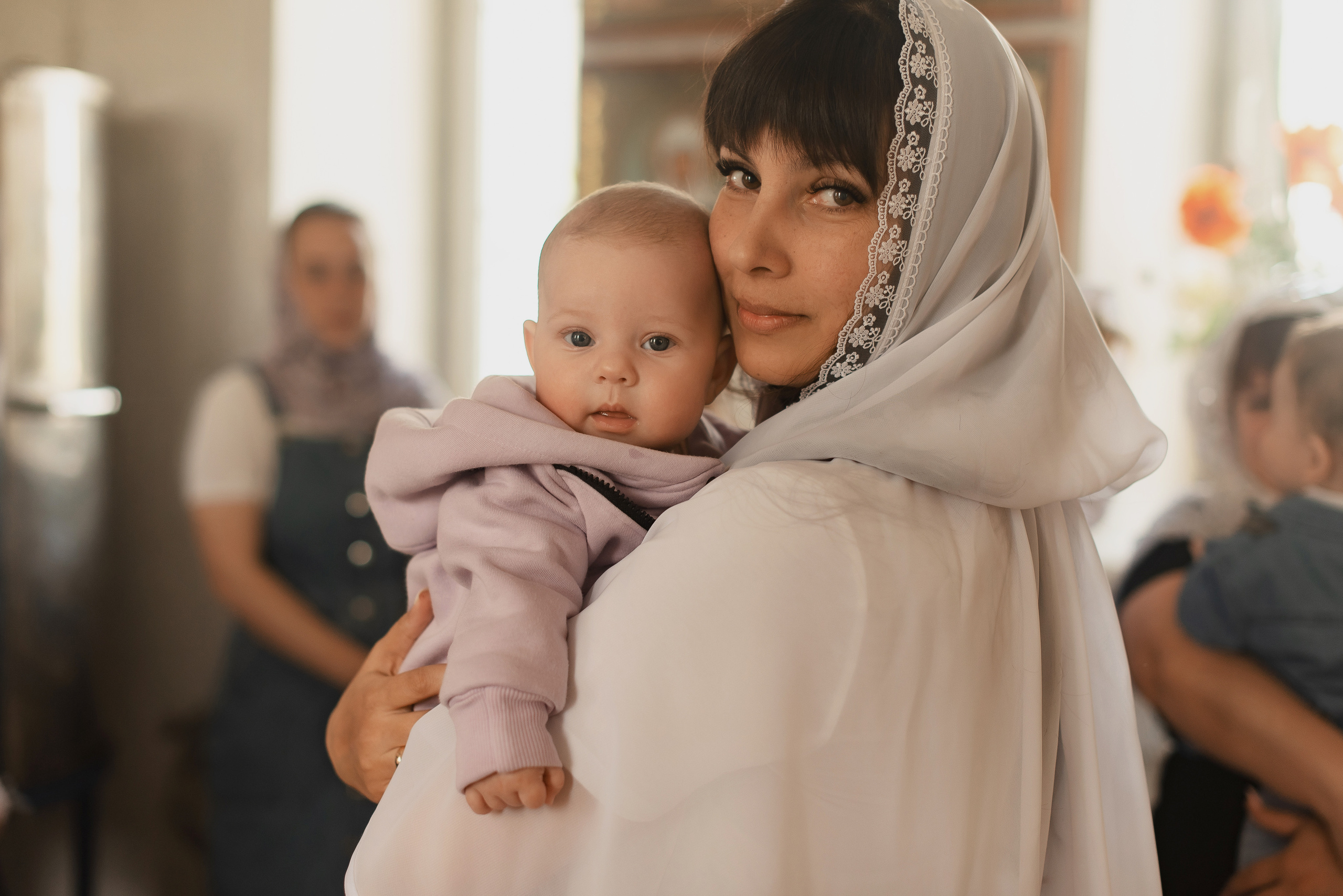 Крещение Евы. Фотограф Таинства Крещения в Саратове Ильченко Артем