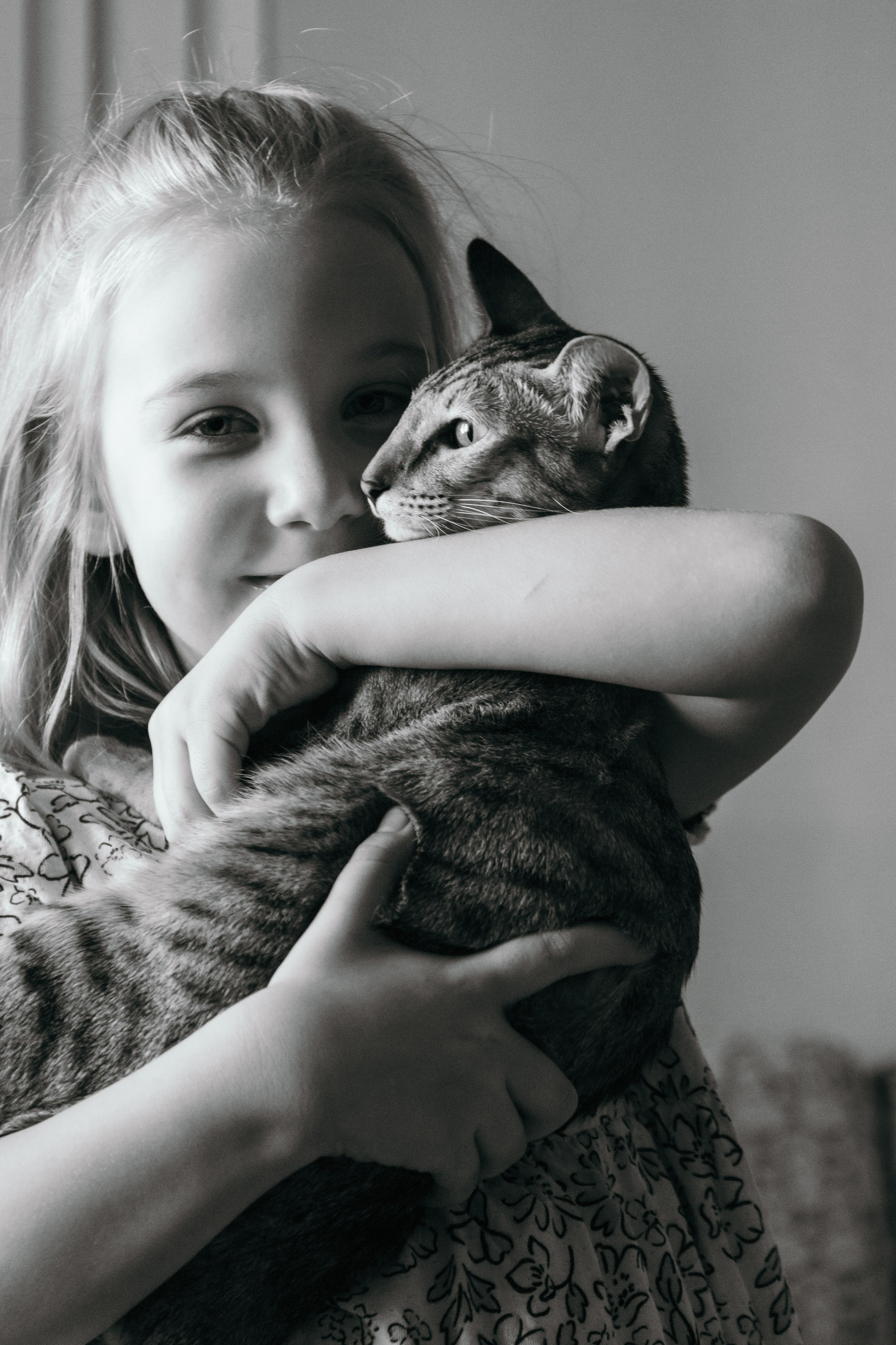 Семья и кошки. Фотограф Елена Балакина (Челябинск)