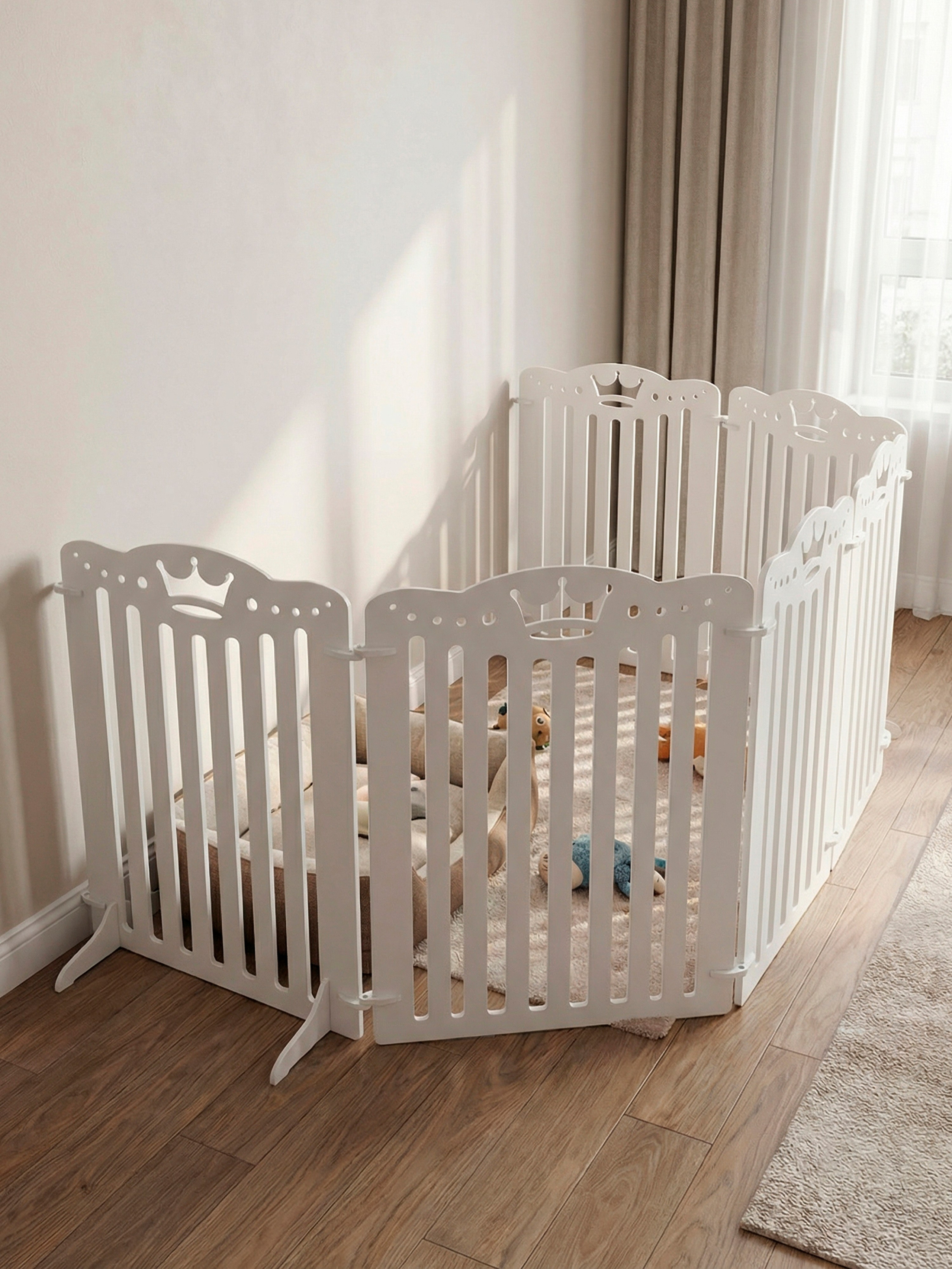 Вольер Белый (10 Секций). Murstyle