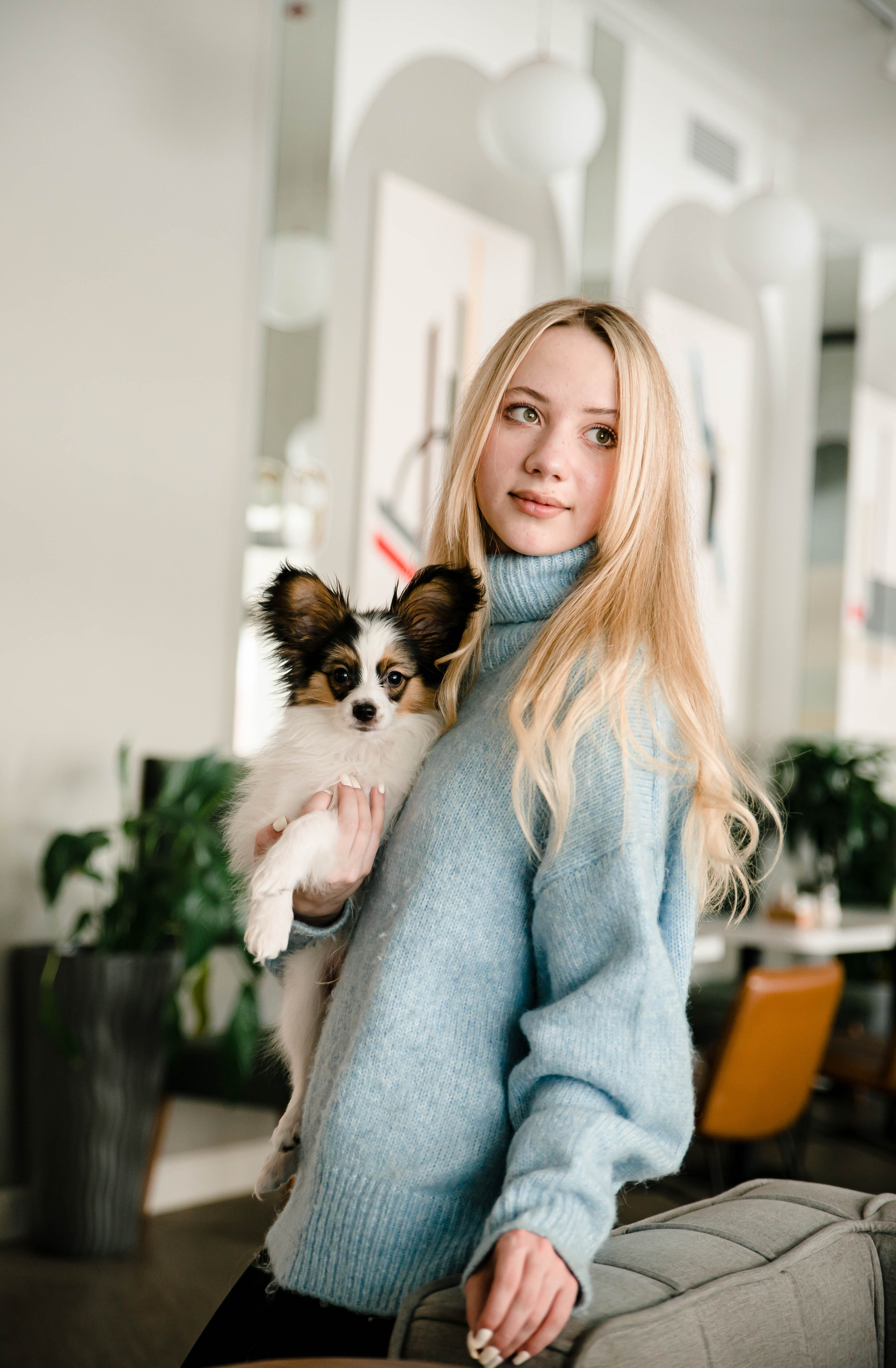 Настя, Света и Папийон Луней. Главная