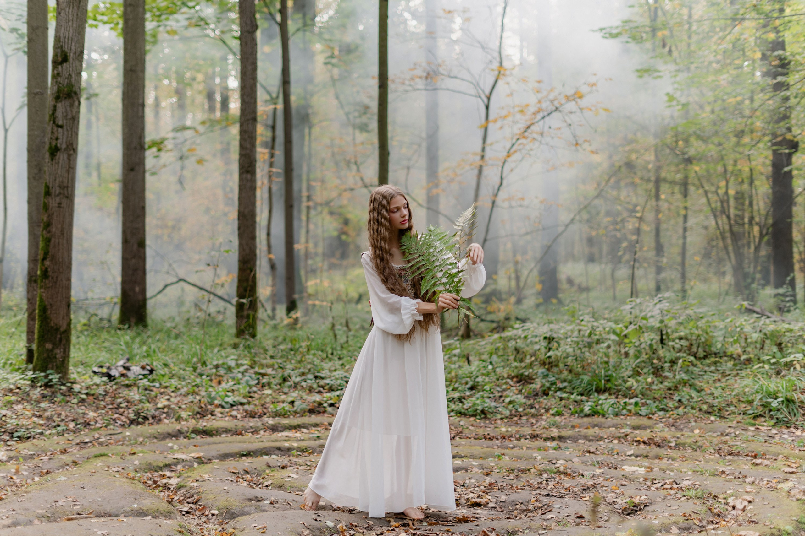 Фея в лабиринте. Проект «Сны Синицы» — Волшебные фотосессии
