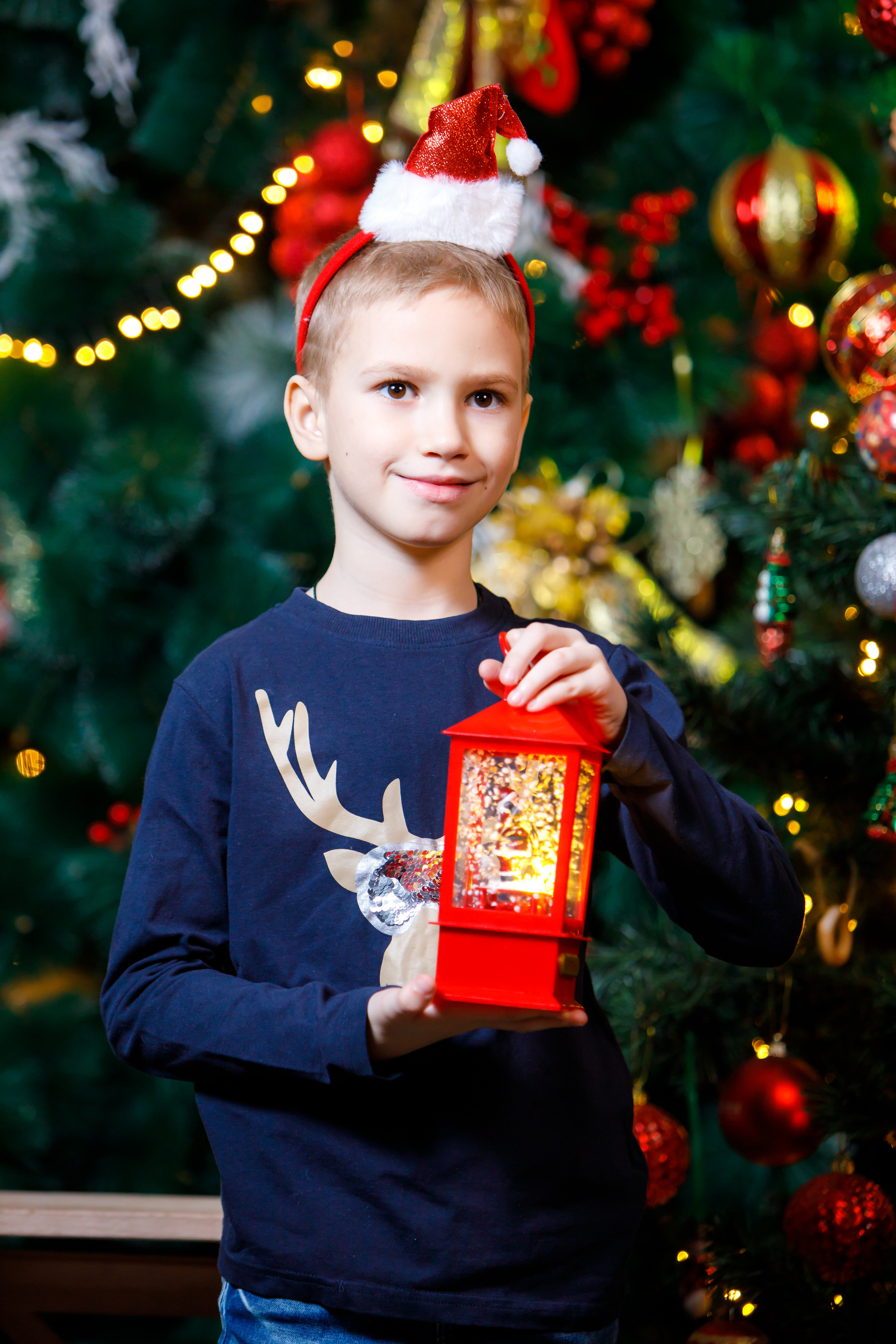 Новогодняя фотосессия в студии. Профессиональная фото и видеосъемка. Москва