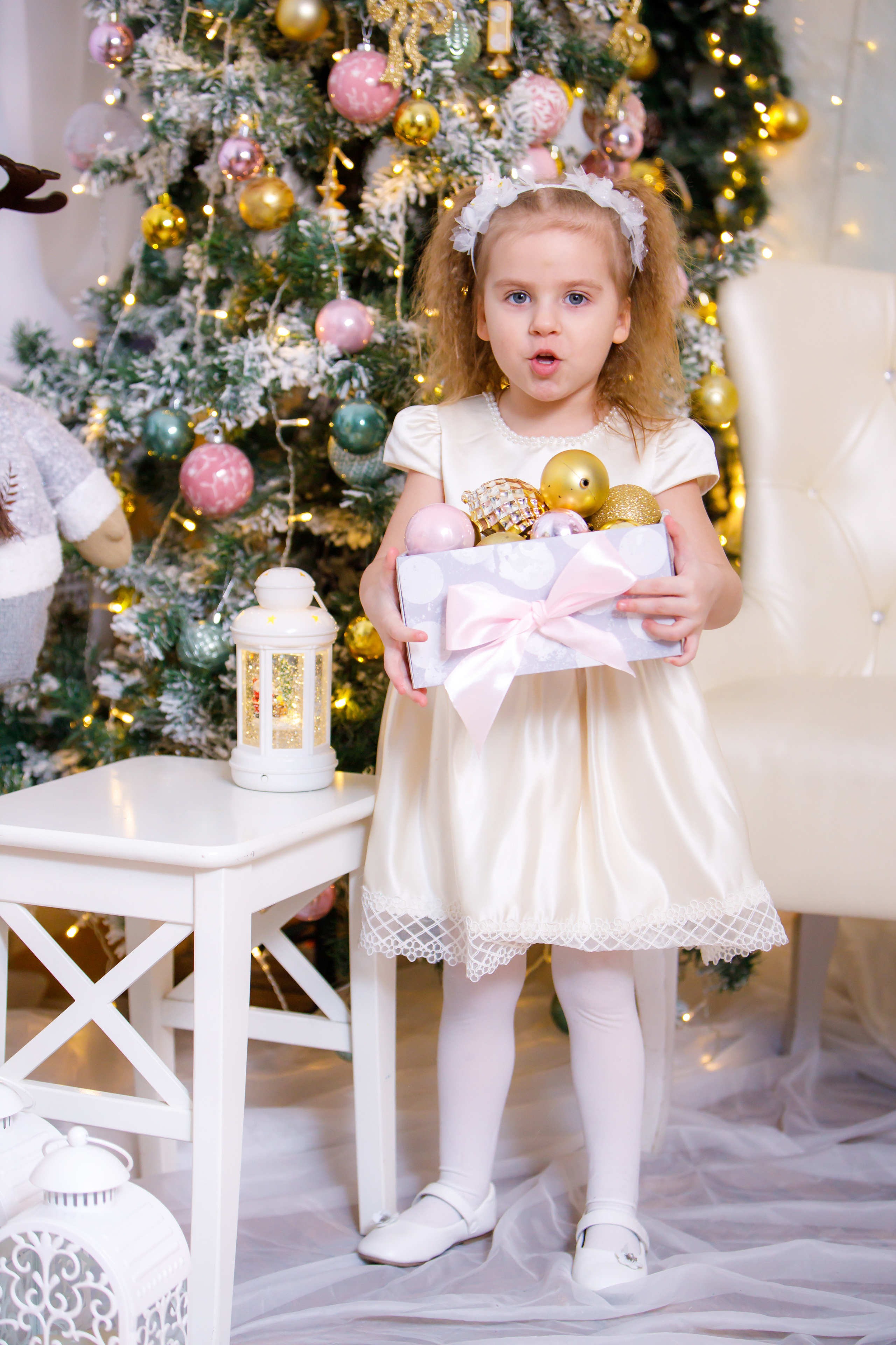 Новогодняя фотосессия в студии. Профессиональная фото и видеосъемка. Москва