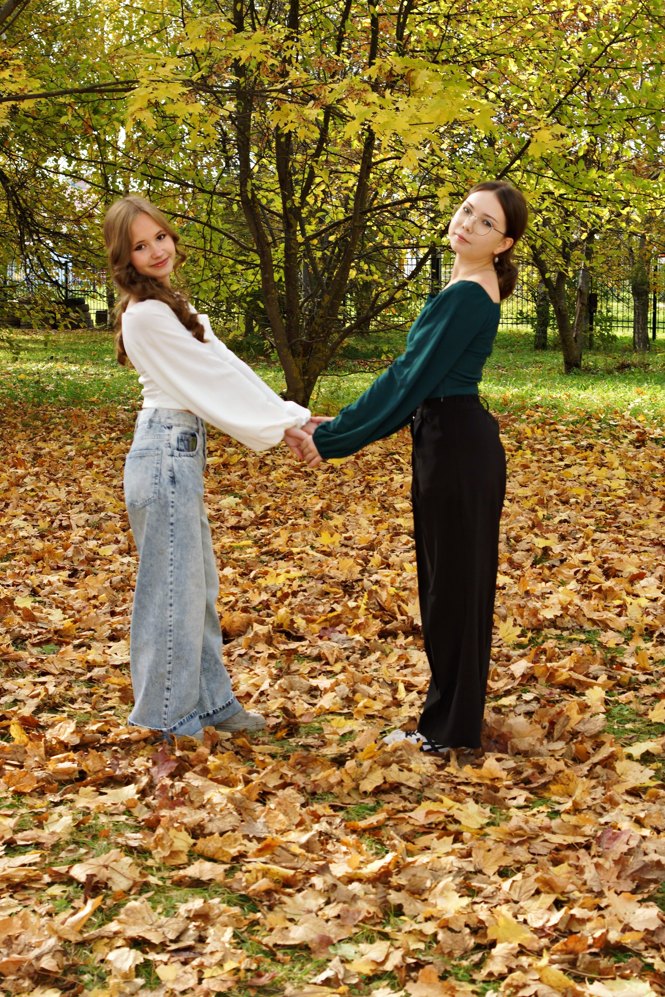 Осенняя фотосессия в школе г. Йошкар-Ола