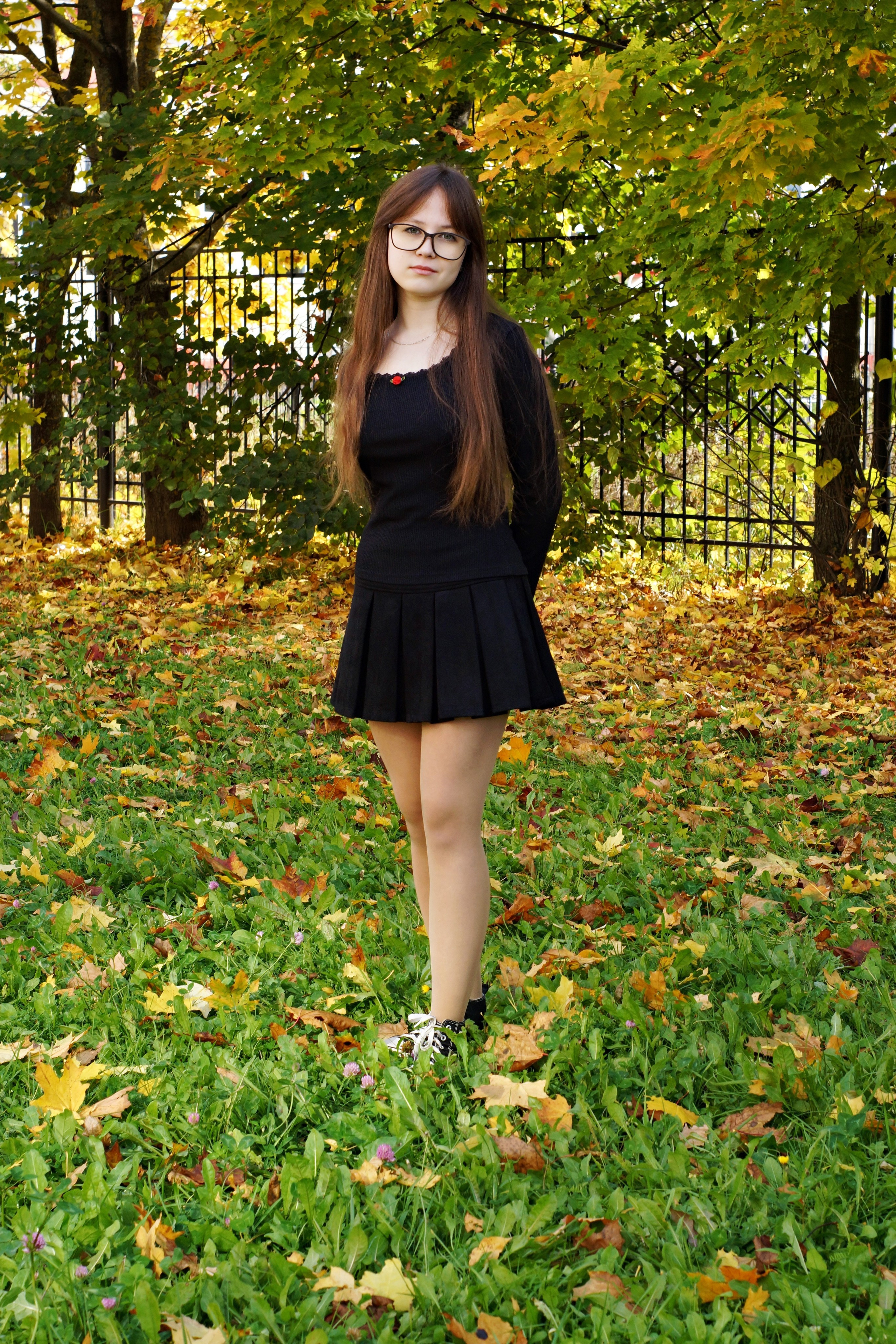 Осенняя фотосессия в школе г. Йошкар-Ола