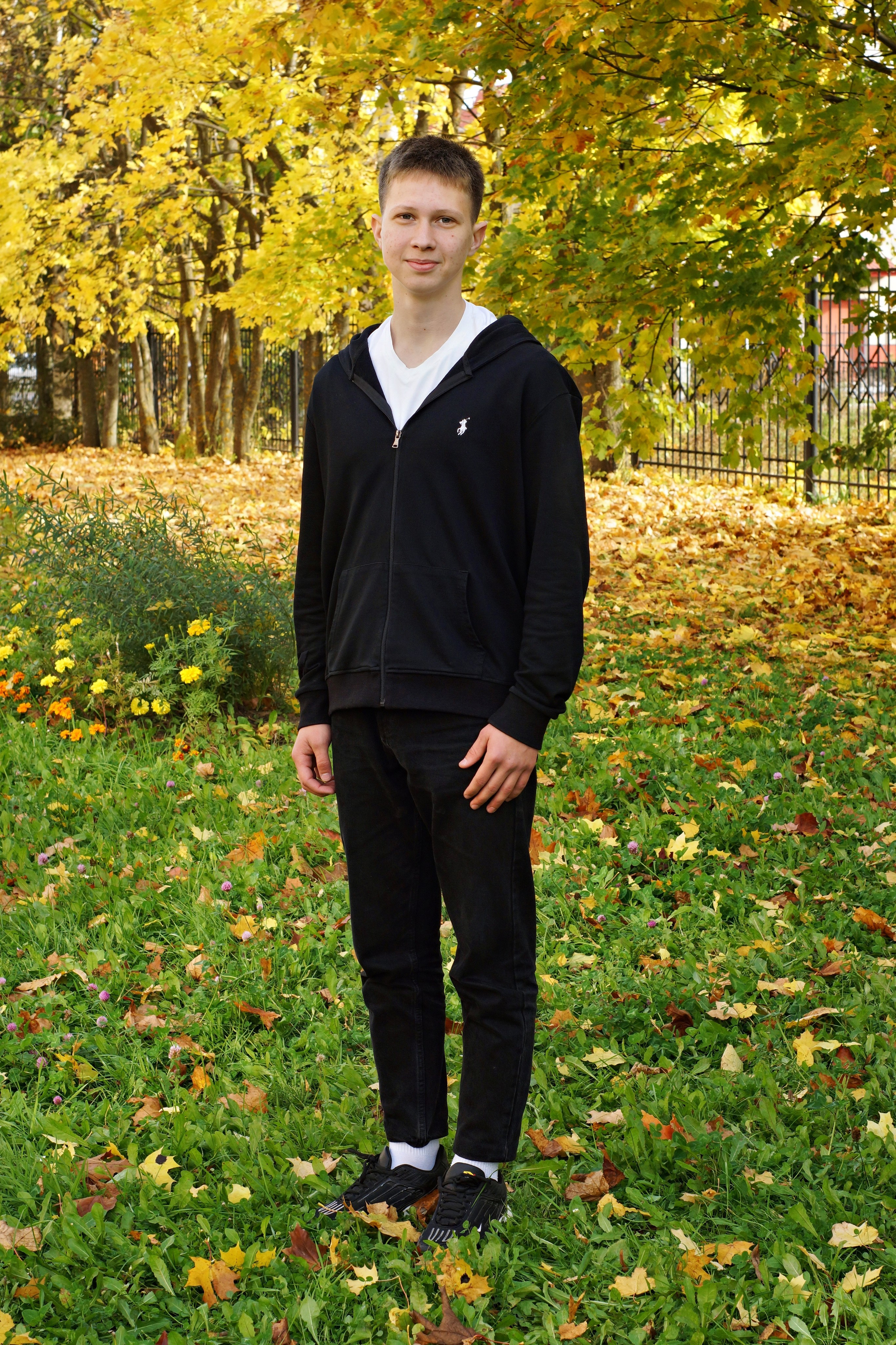 Осенняя фотосессия в школе г. Йошкар-Ола