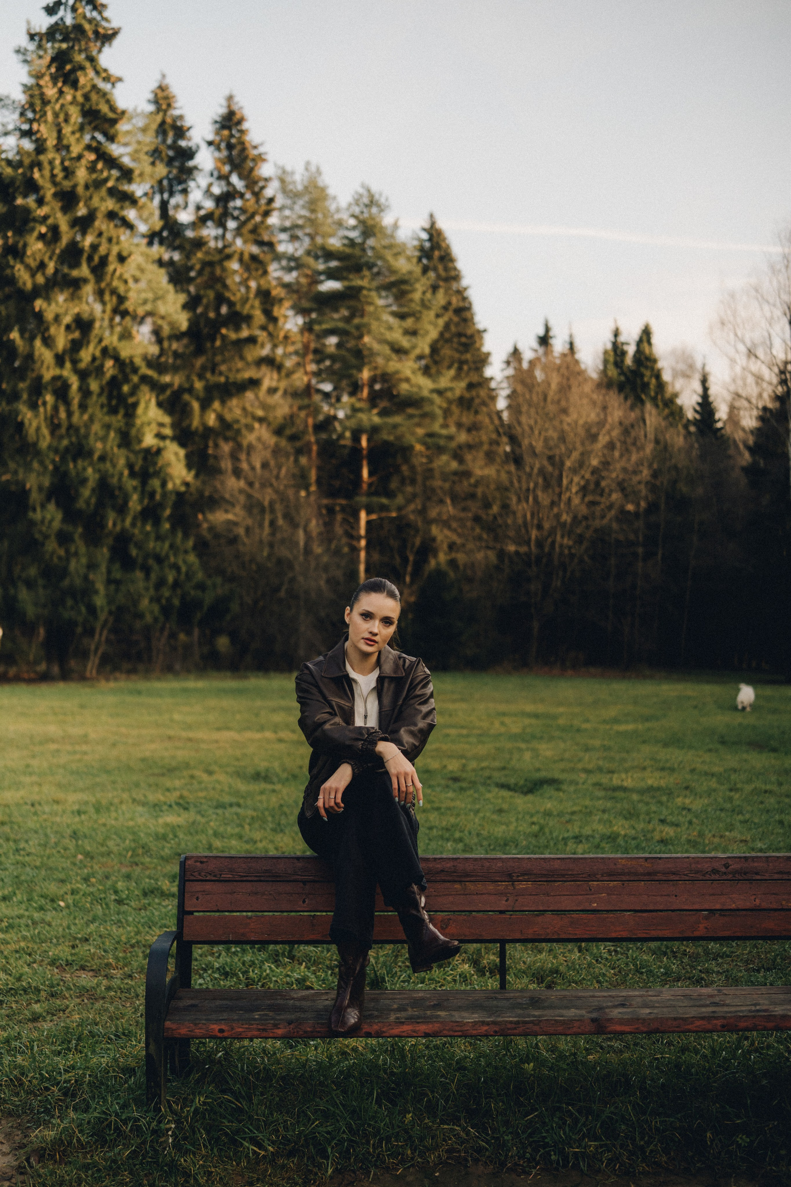 Анастасия | осенняя фотосессия в лесу. Портретный фотограф Москва