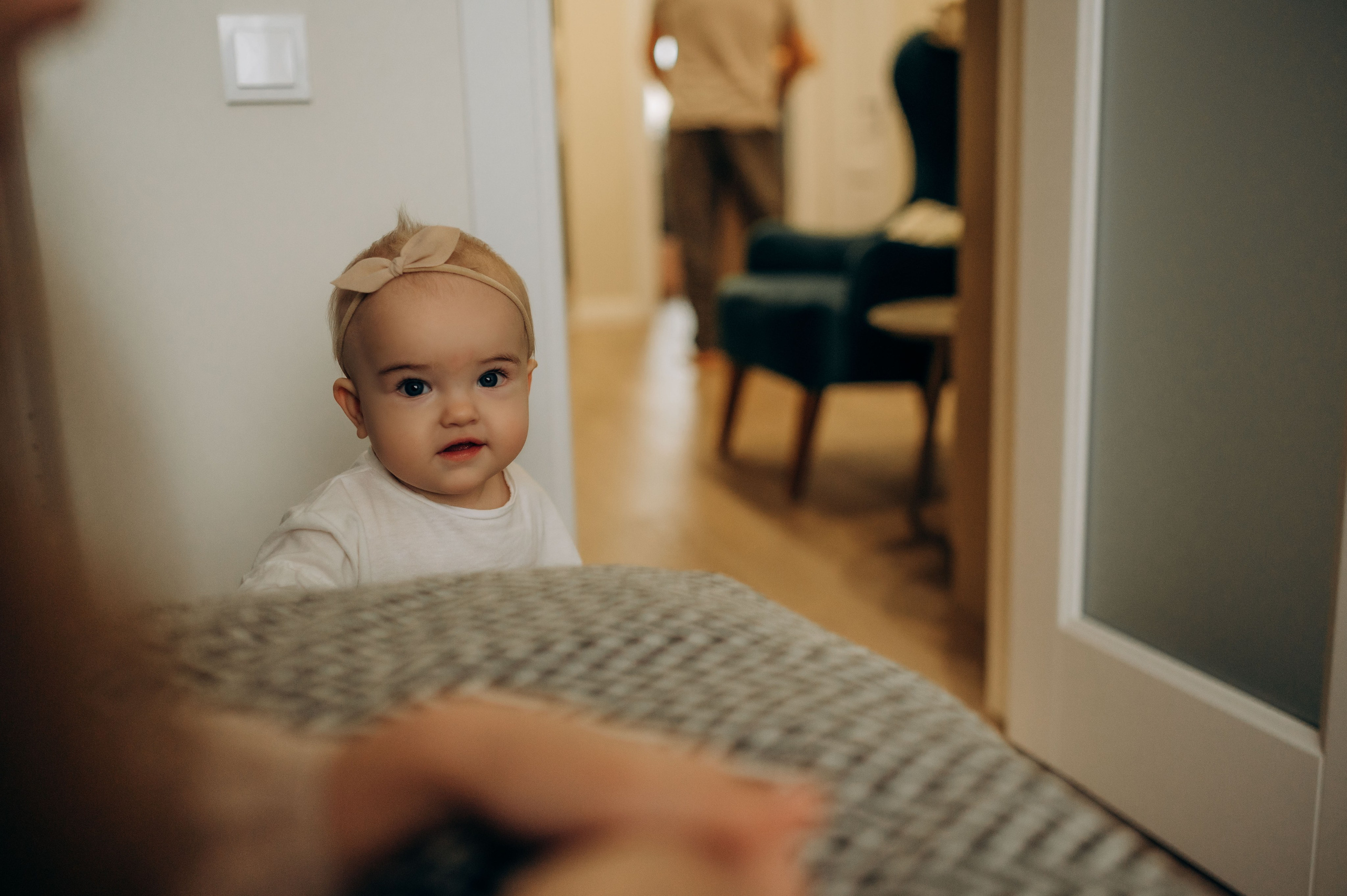 Годик младшей сестрёнке. Семейный фотограф в Домодедово и Москве Елена Пичугина