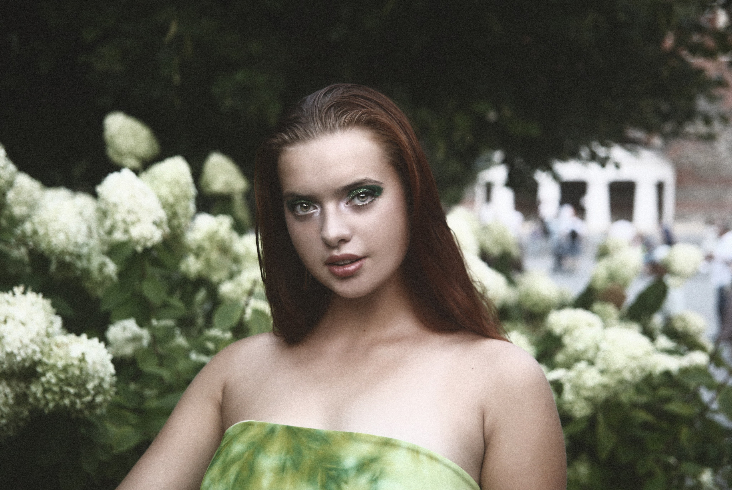 Съемки на улице