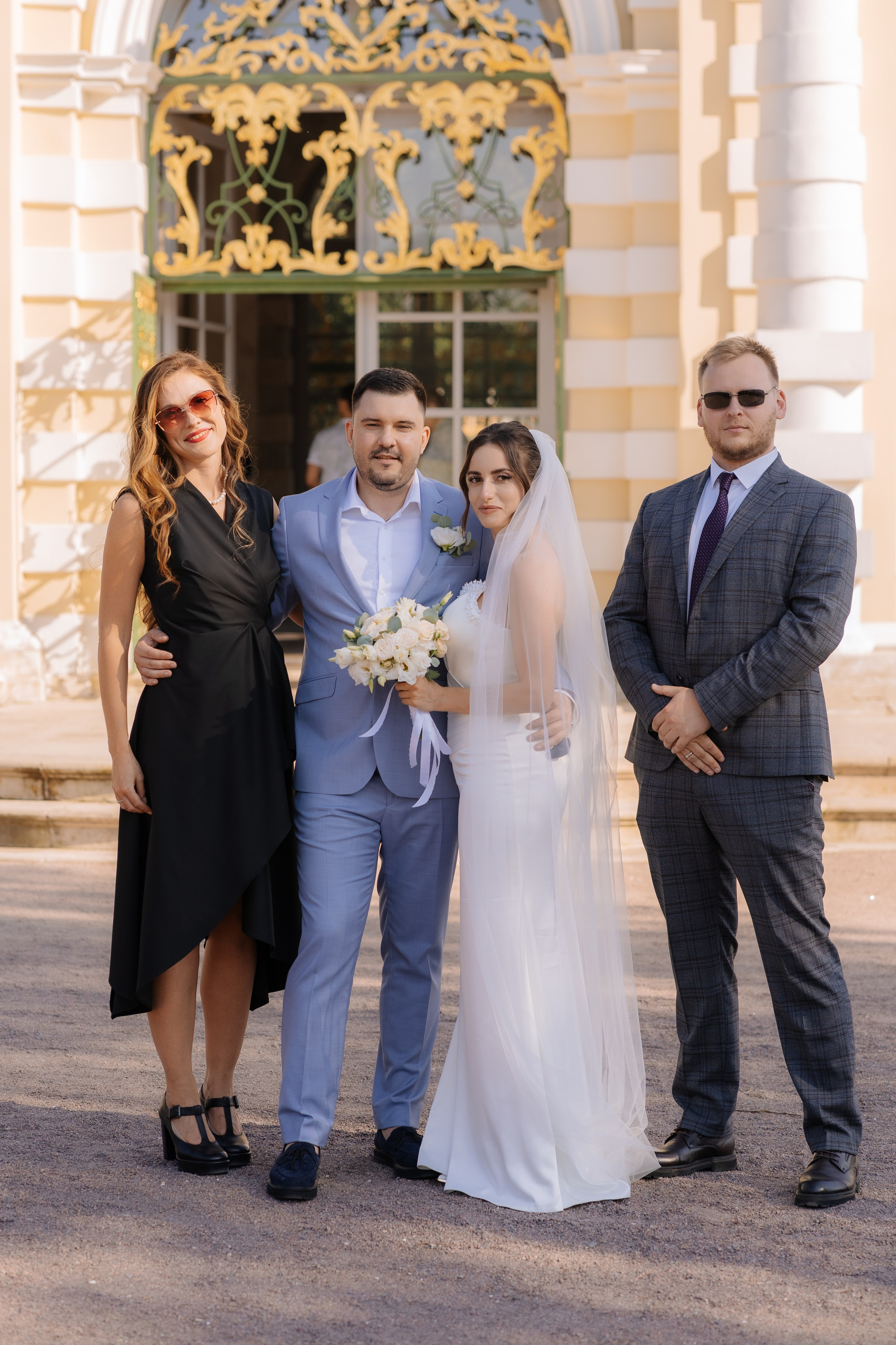 Свадебная фотосессия в Москве, парк Кусково. Свадебный фотограф в Москве Анна Полушина