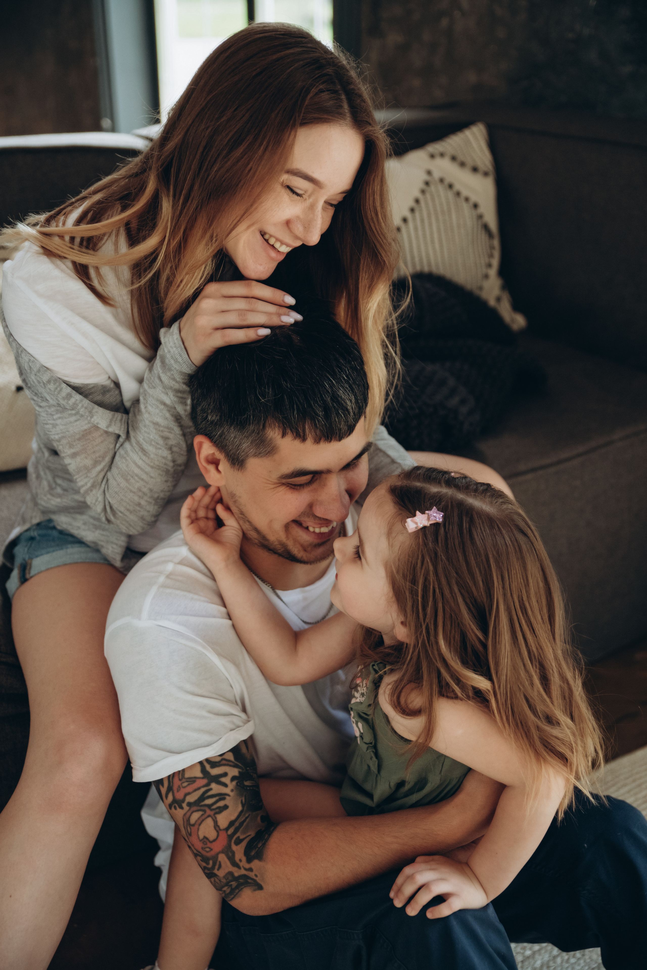 Фотосессия Кирилла, Марии и Киры. Семейный фотограф Ярославль Екатерина Охлопкова