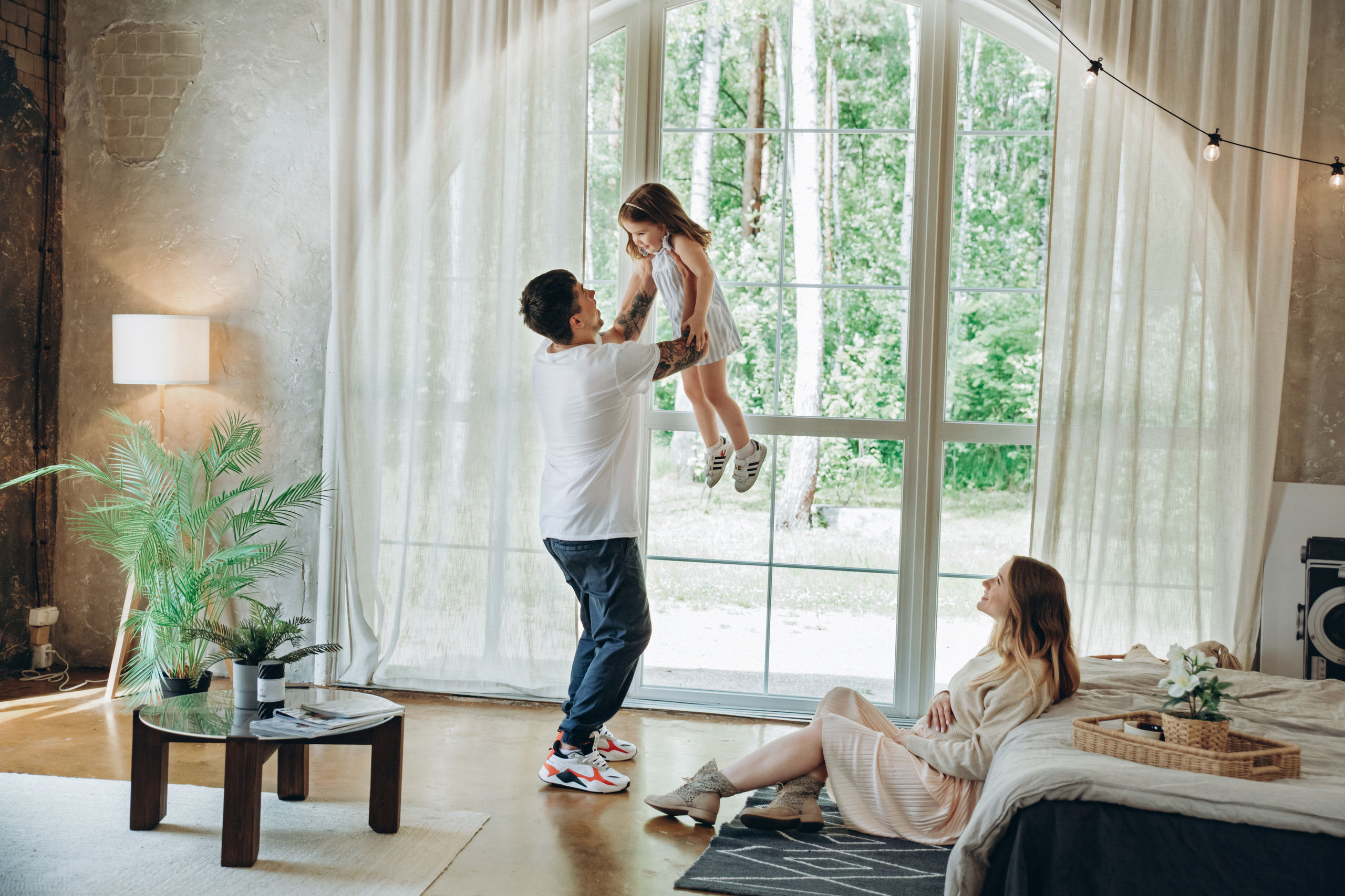 Фотосессия Кирилла, Марии и Киры. Семейный фотограф Ярославль Екатерина Охлопкова