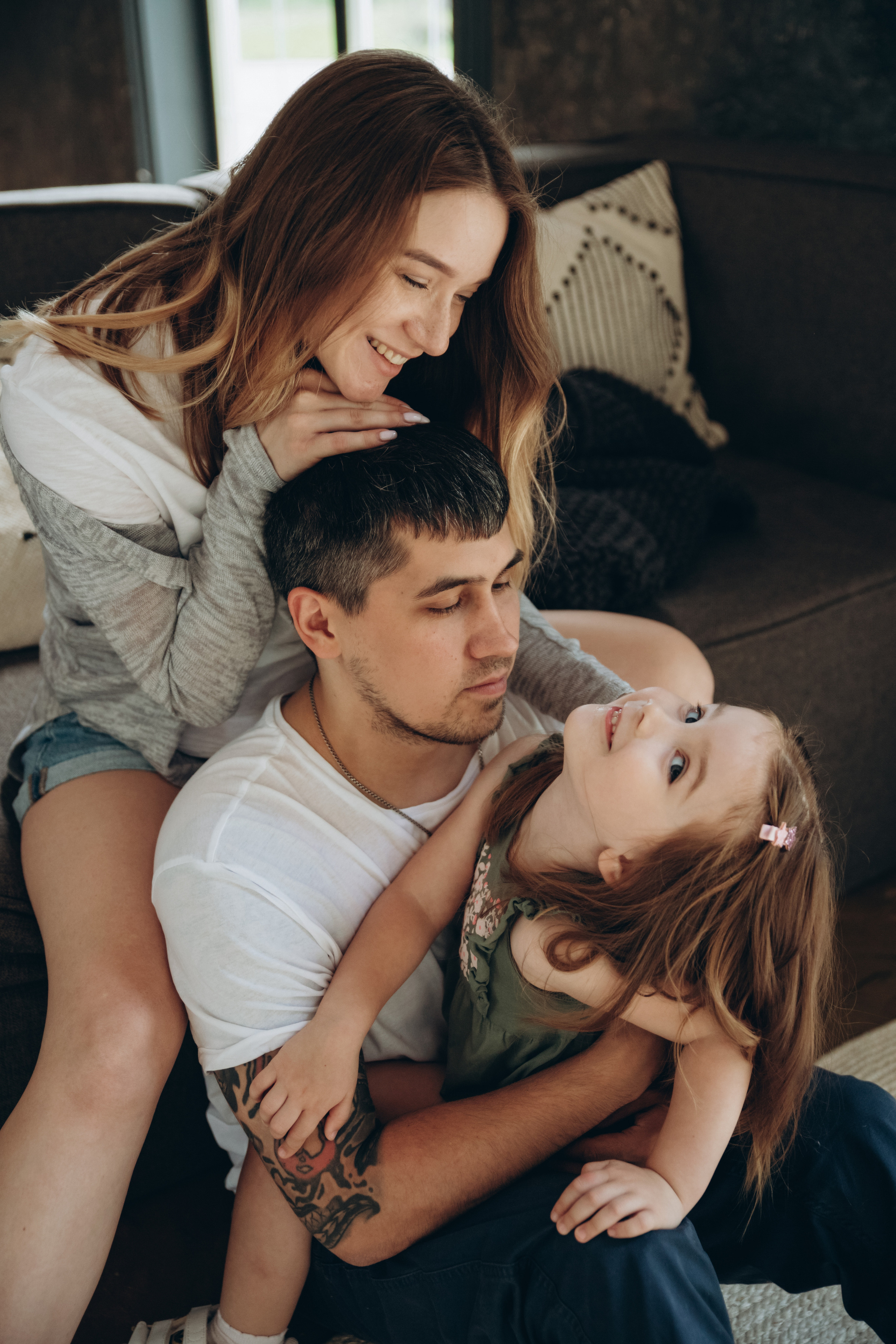 Фотосессия Кирилла, Марии и Киры. Семейный фотограф Ярославль Екатерина Охлопкова