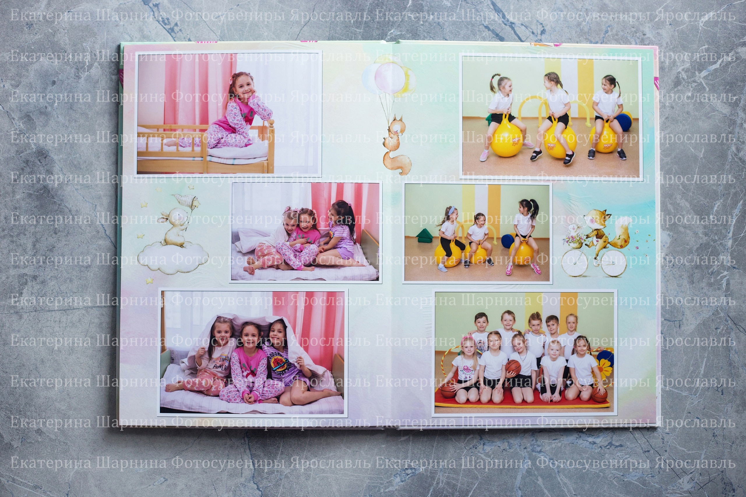 Выпускные альбомы для детских садов. Семейный фотограф Ярославль Екатерина Охлопкова