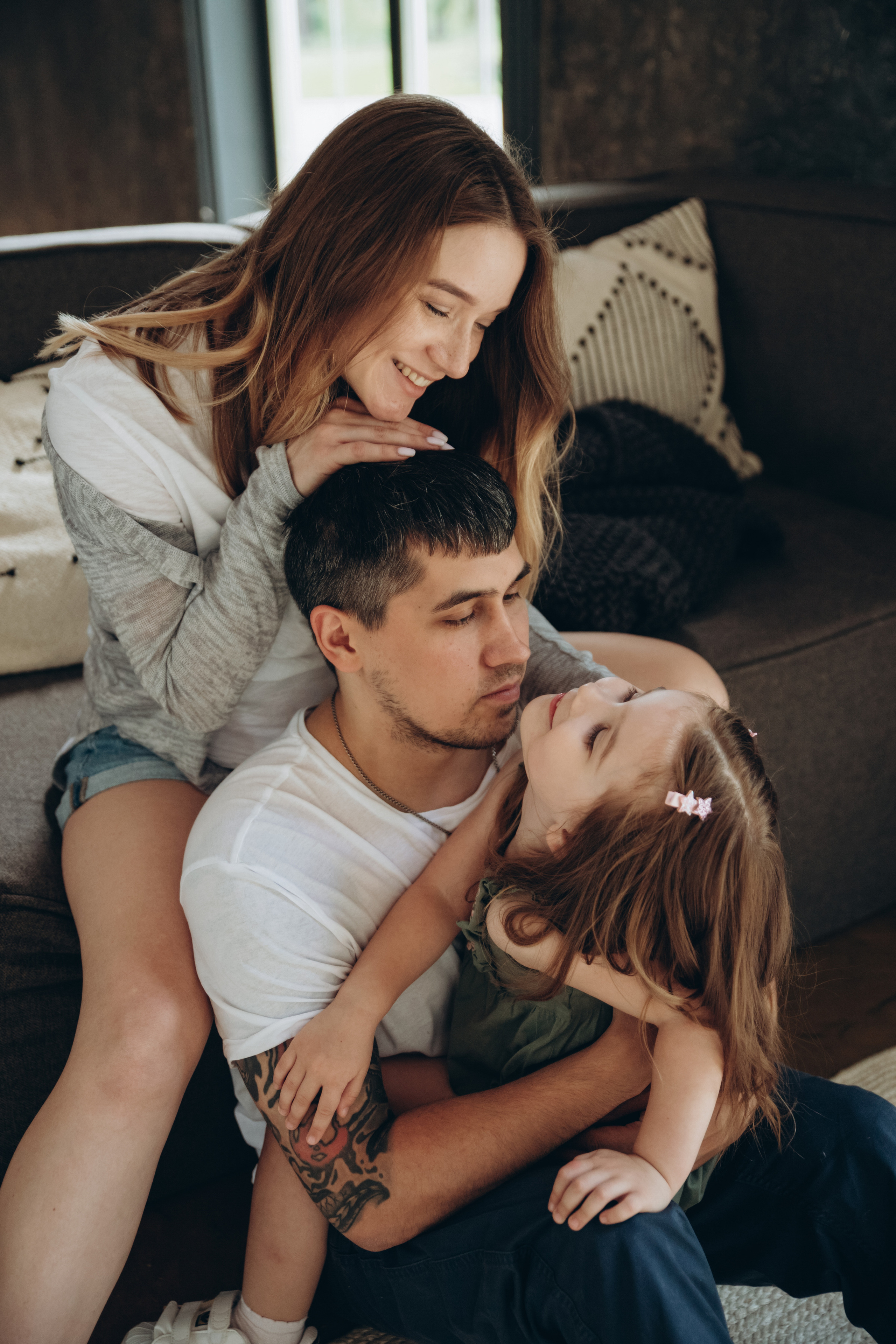 Фотосессия Кирилла, Марии и Киры. Семейный фотограф Ярославль Екатерина Охлопкова