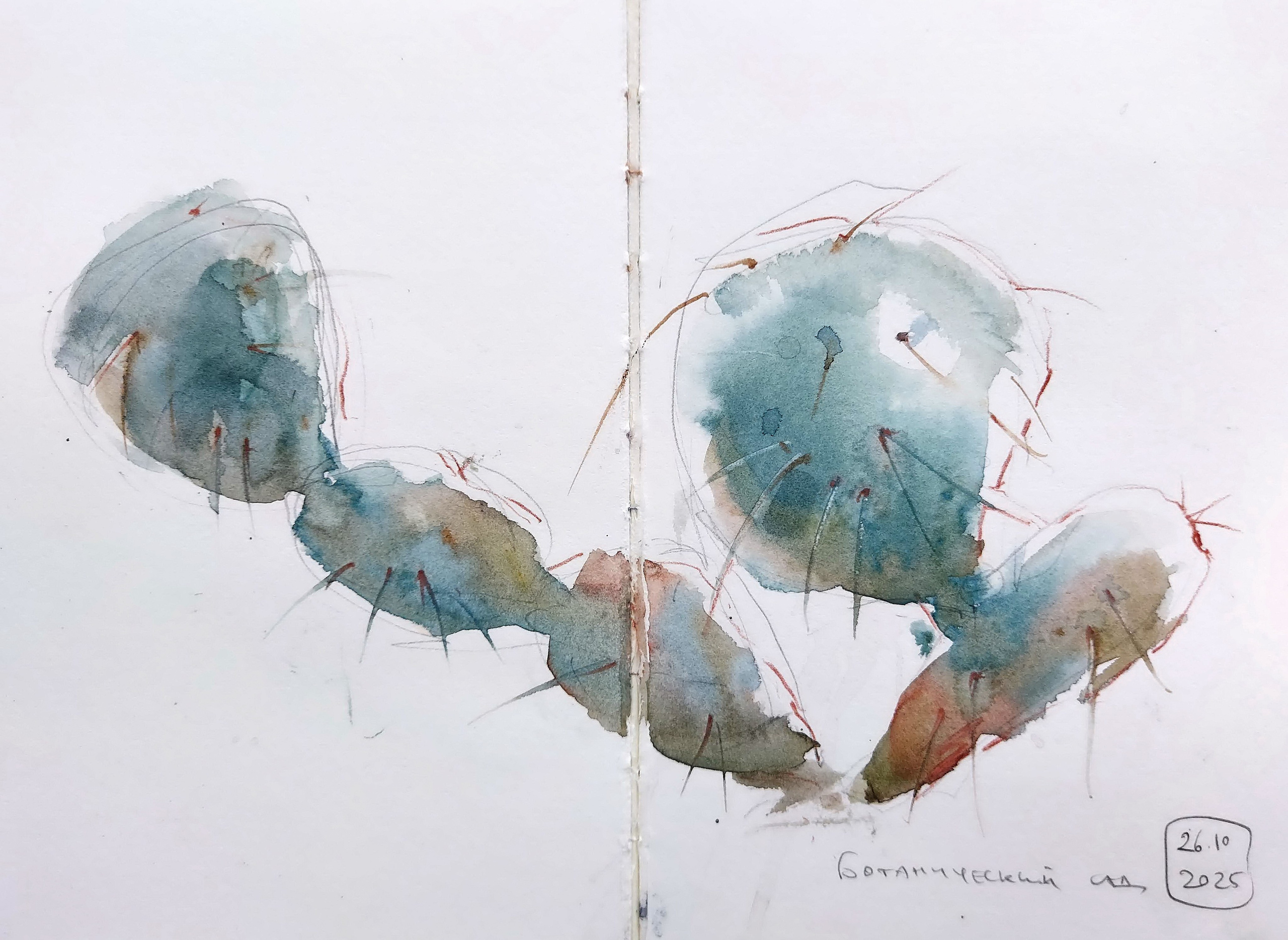 Quick Sketches. Alexander Manaenkov | Watercolor Artist from Siberia