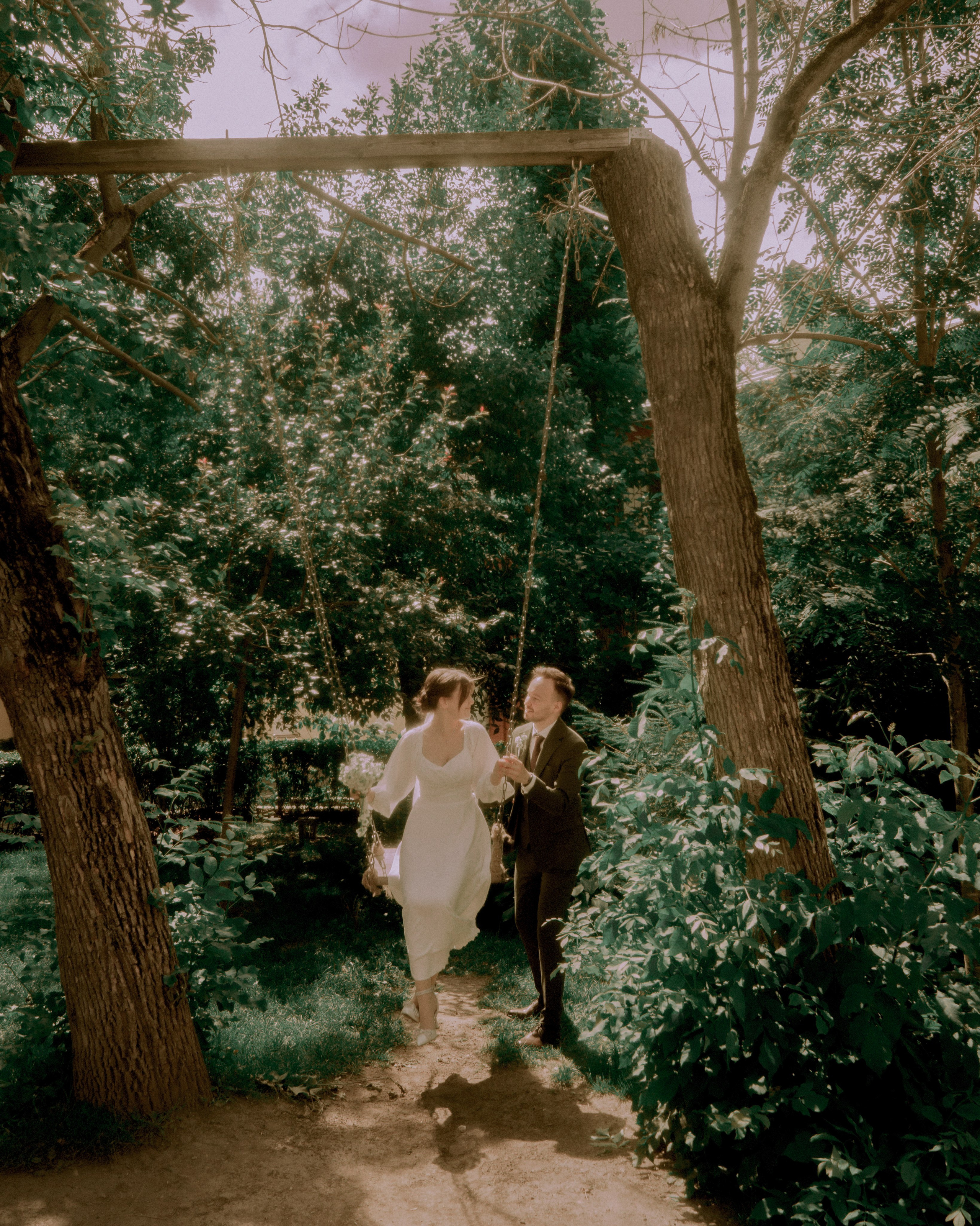 трогательные свадебная фотосессия на природе 