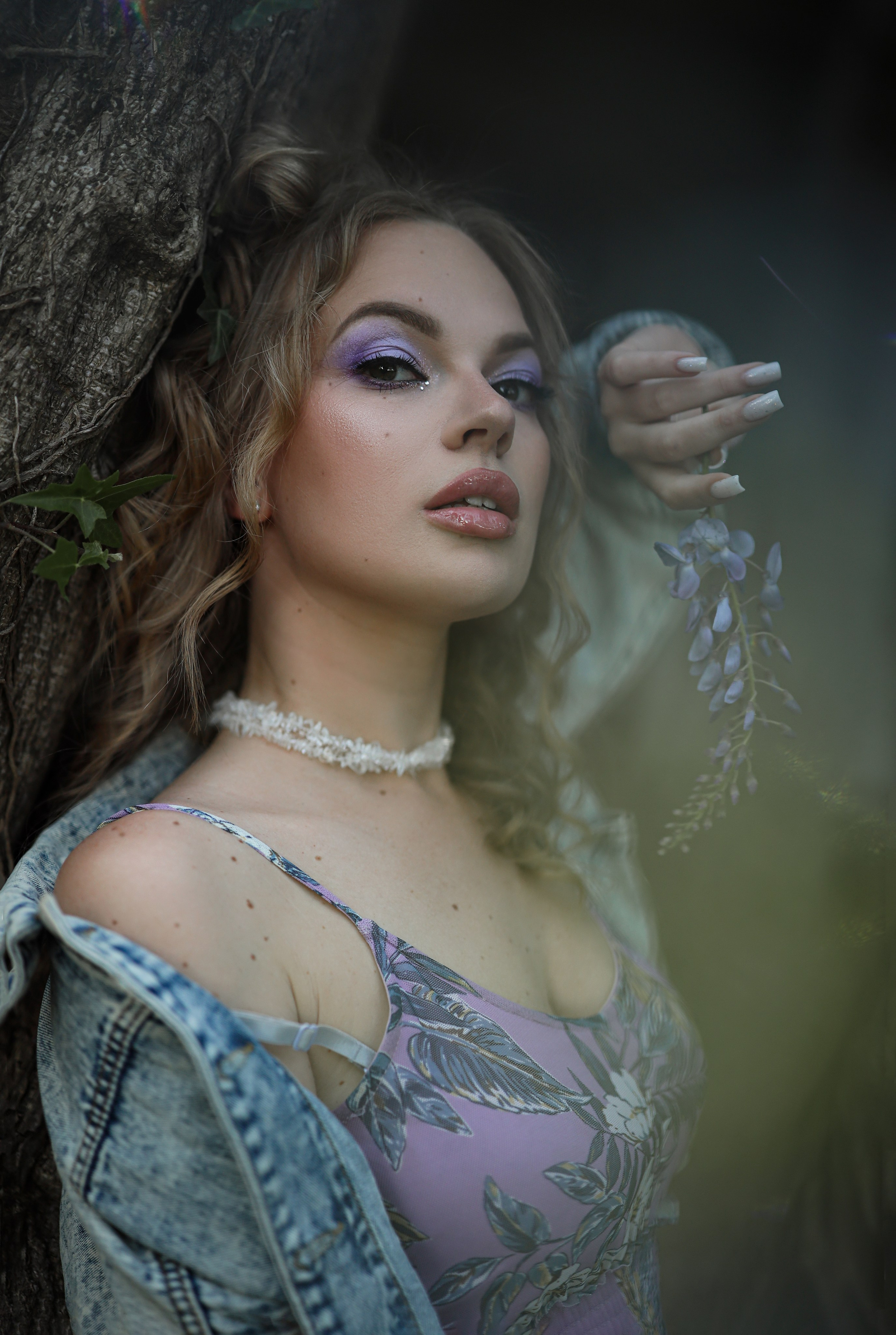 Фотосессия в глицинии для Юлии. Свадебный и семейный фотограф в Абхазии Жанна Соснина